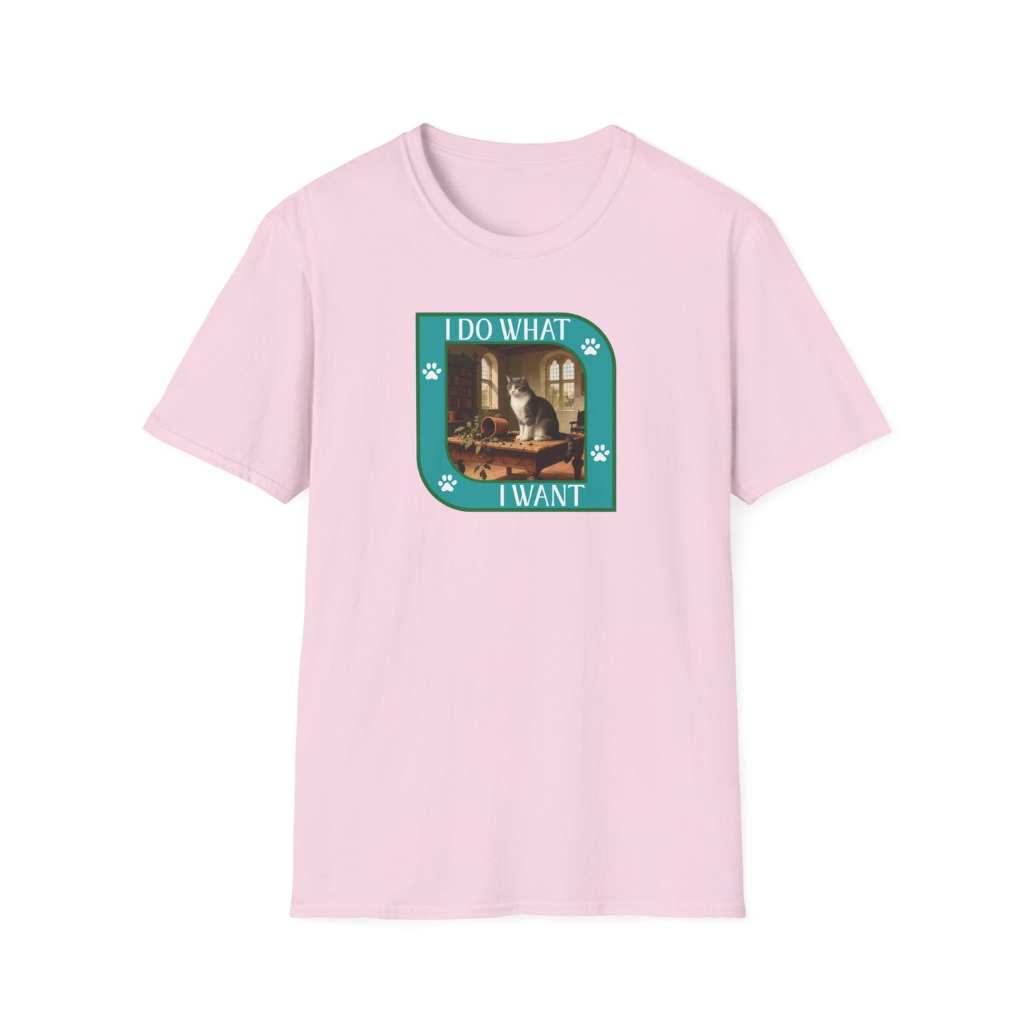 I Do What I Want Unisex Softstyle T-Shirt