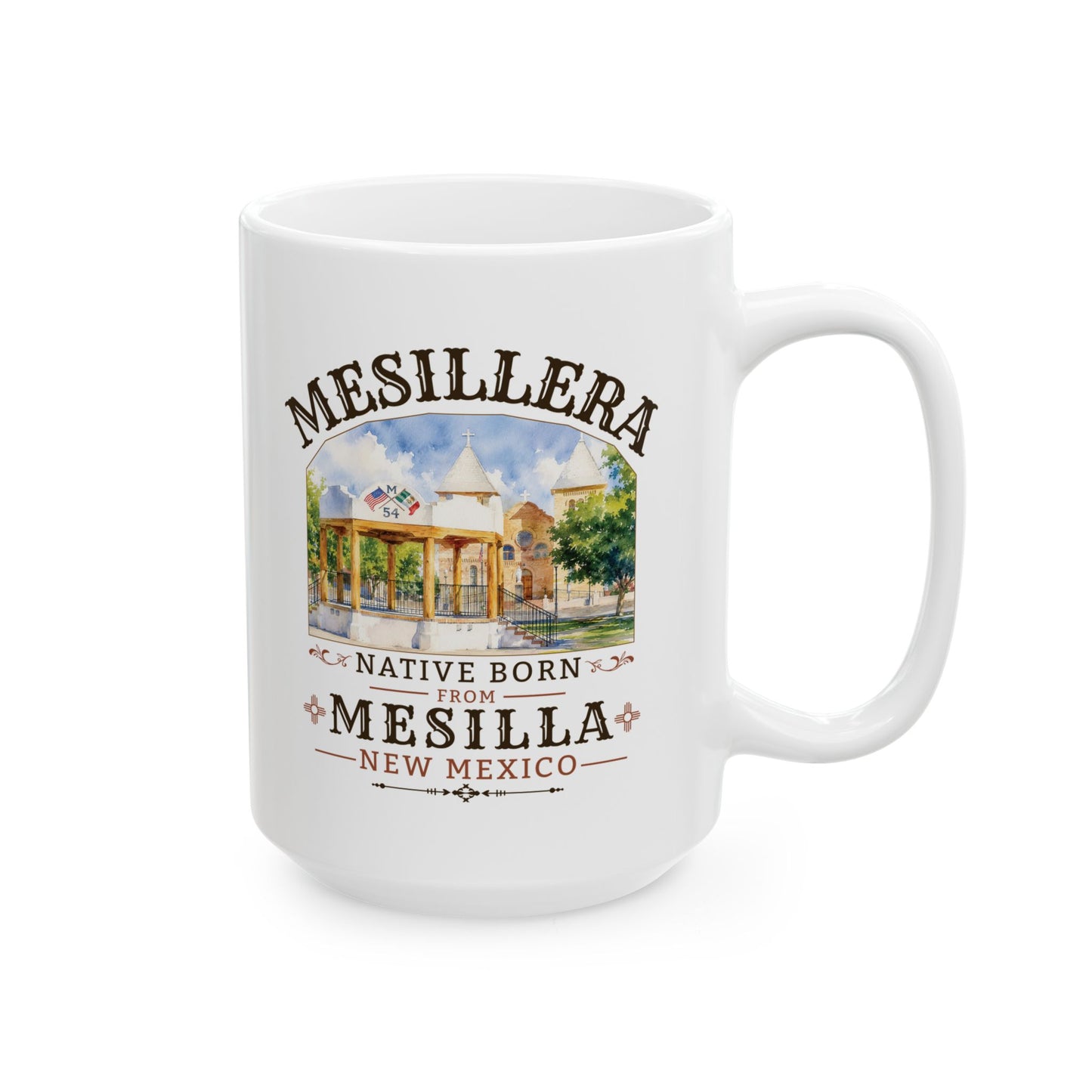 Mesillera Ceramic Mug (11oz, 15oz)
