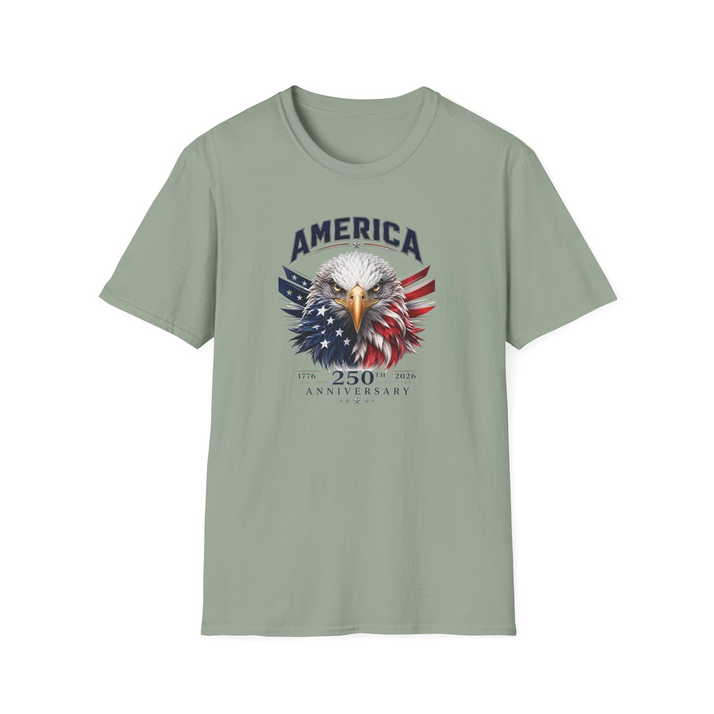 America 250: American Eagle Unisex Softstyle T-Shirt