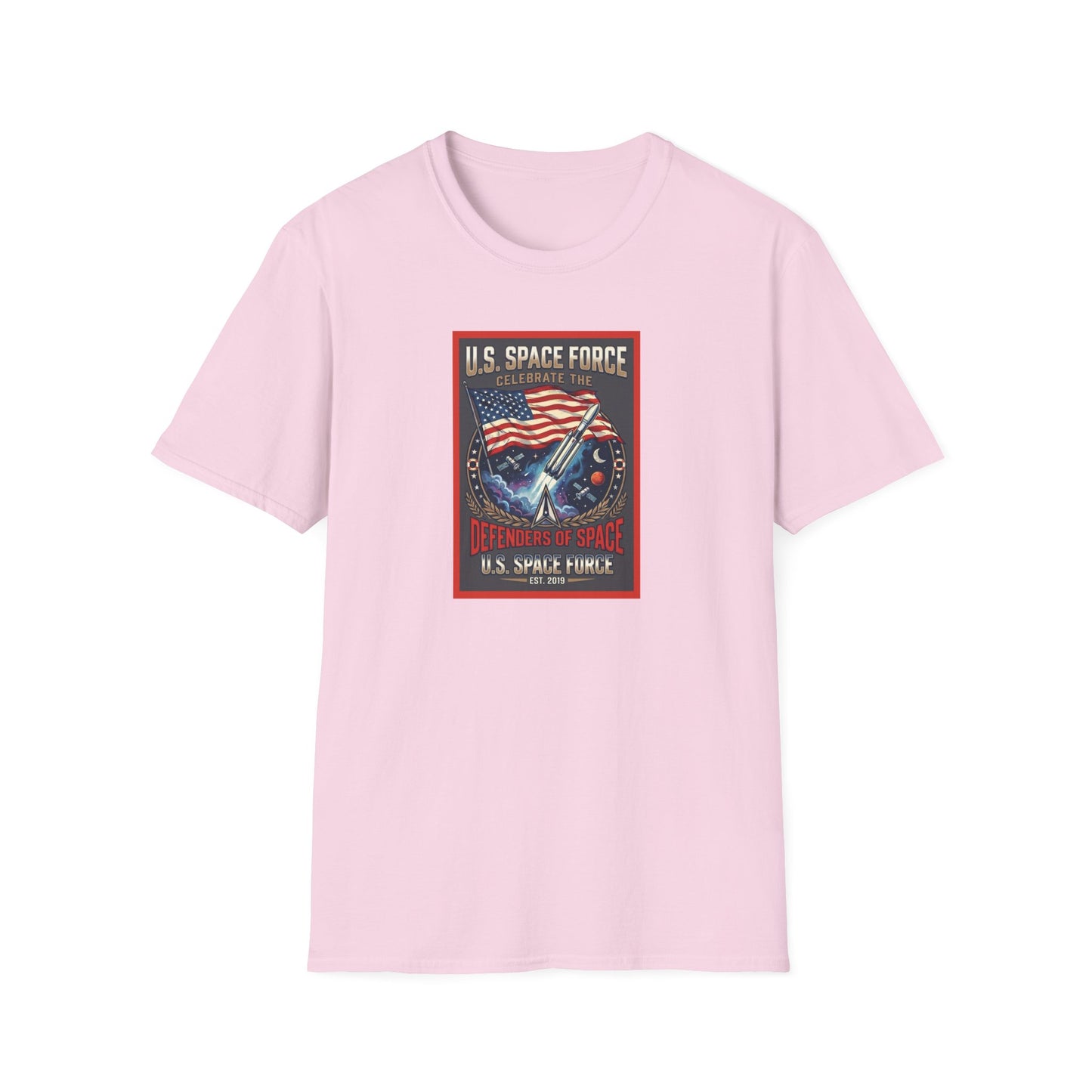 U.S. Space Force Defenders of Space Unisex Softstyle T-Shirt