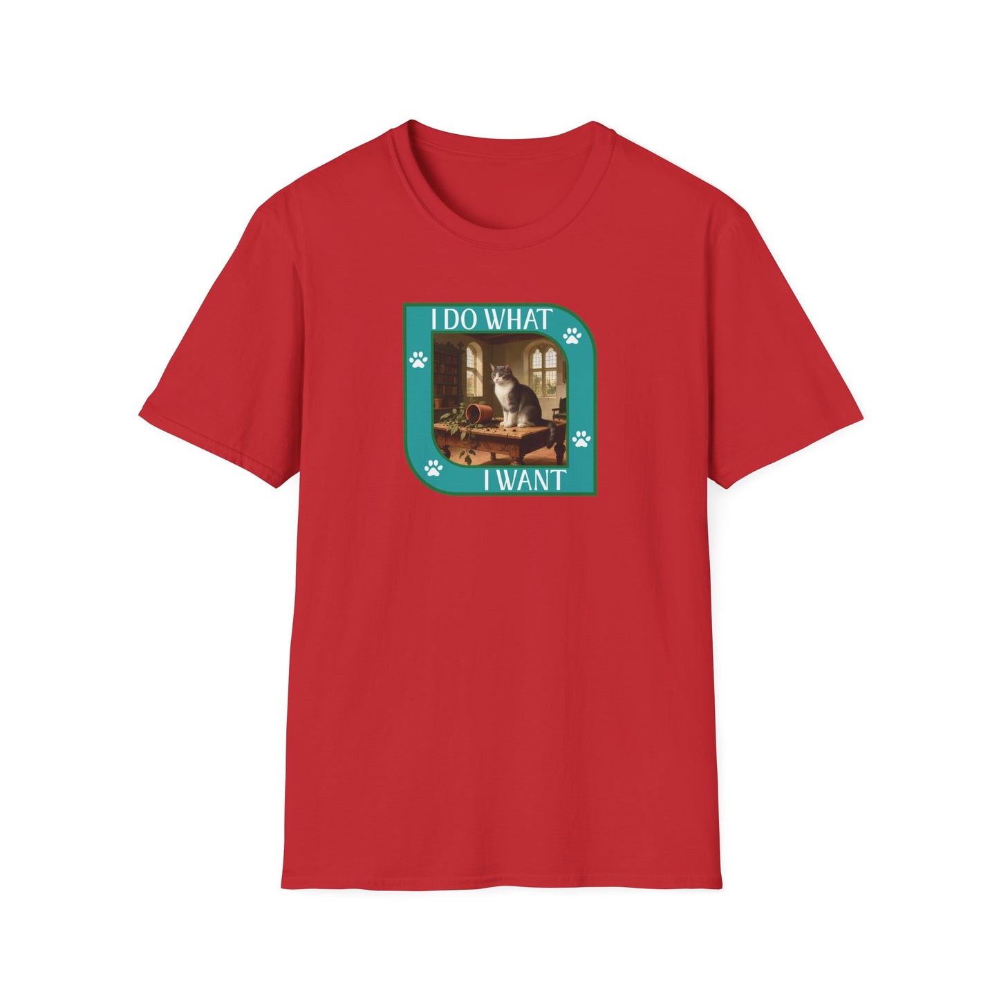 I Do What I Want Unisex Softstyle T-Shirt