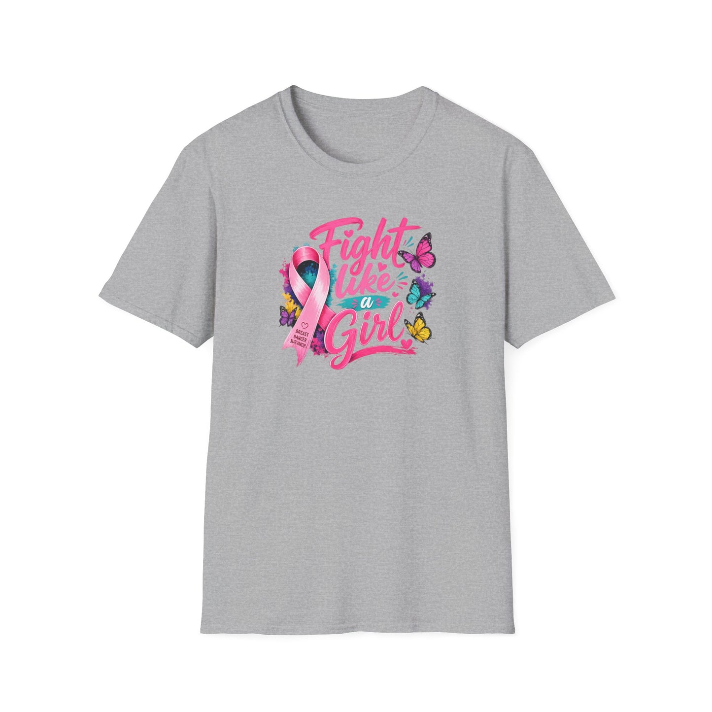 Fight Like a Girl Unisex Softstyle T-Shirt