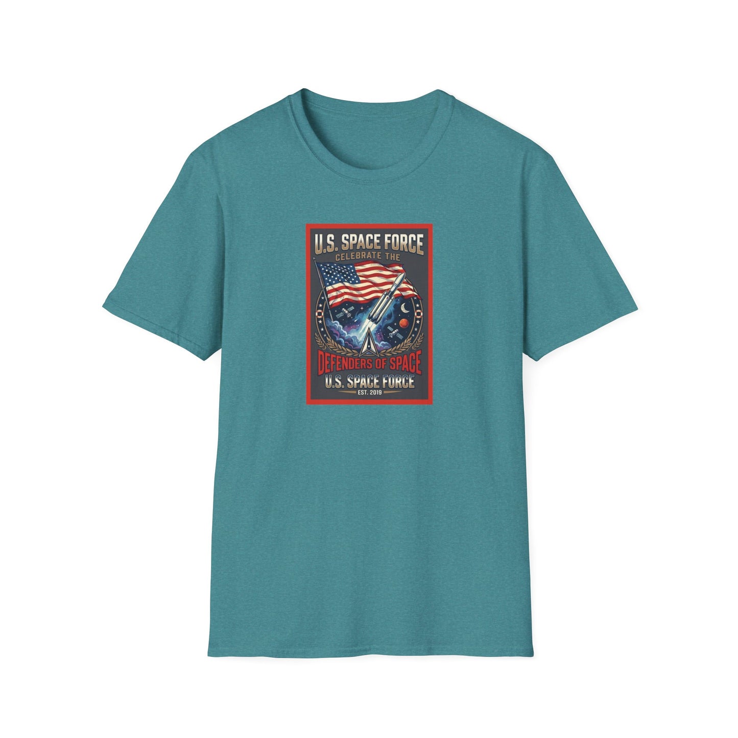 U.S. Space Force Defenders of Space Unisex Softstyle T-Shirt