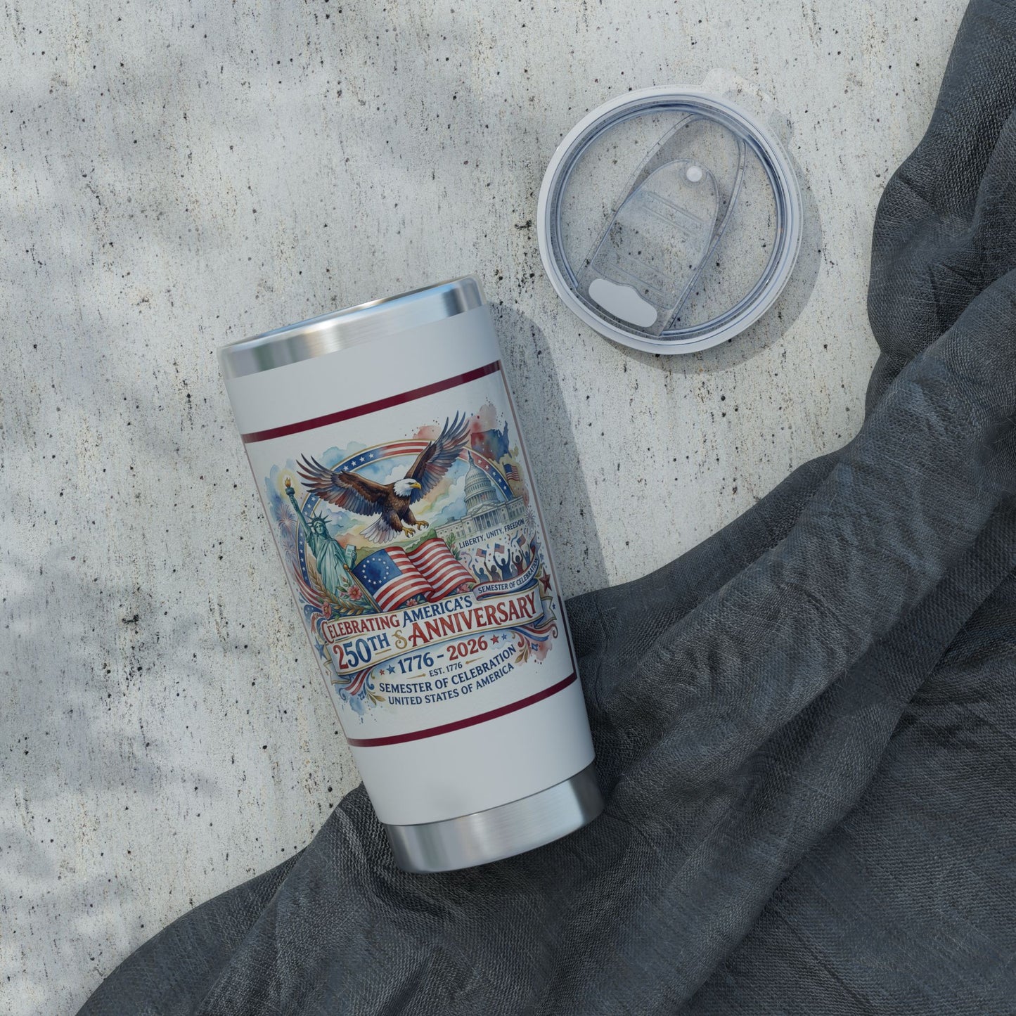 America 250 Watercolor Vagabond 20oz Tumbler