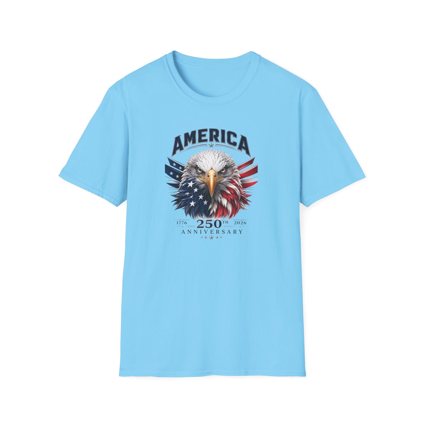 America 250: American Eagle Unisex Softstyle T-Shirt