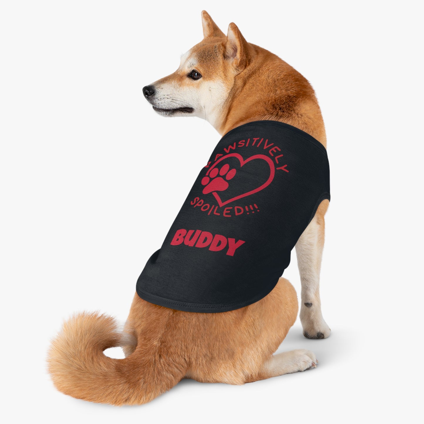 Pawsitively Spoiled PERSONALIZED Pet Tank Top