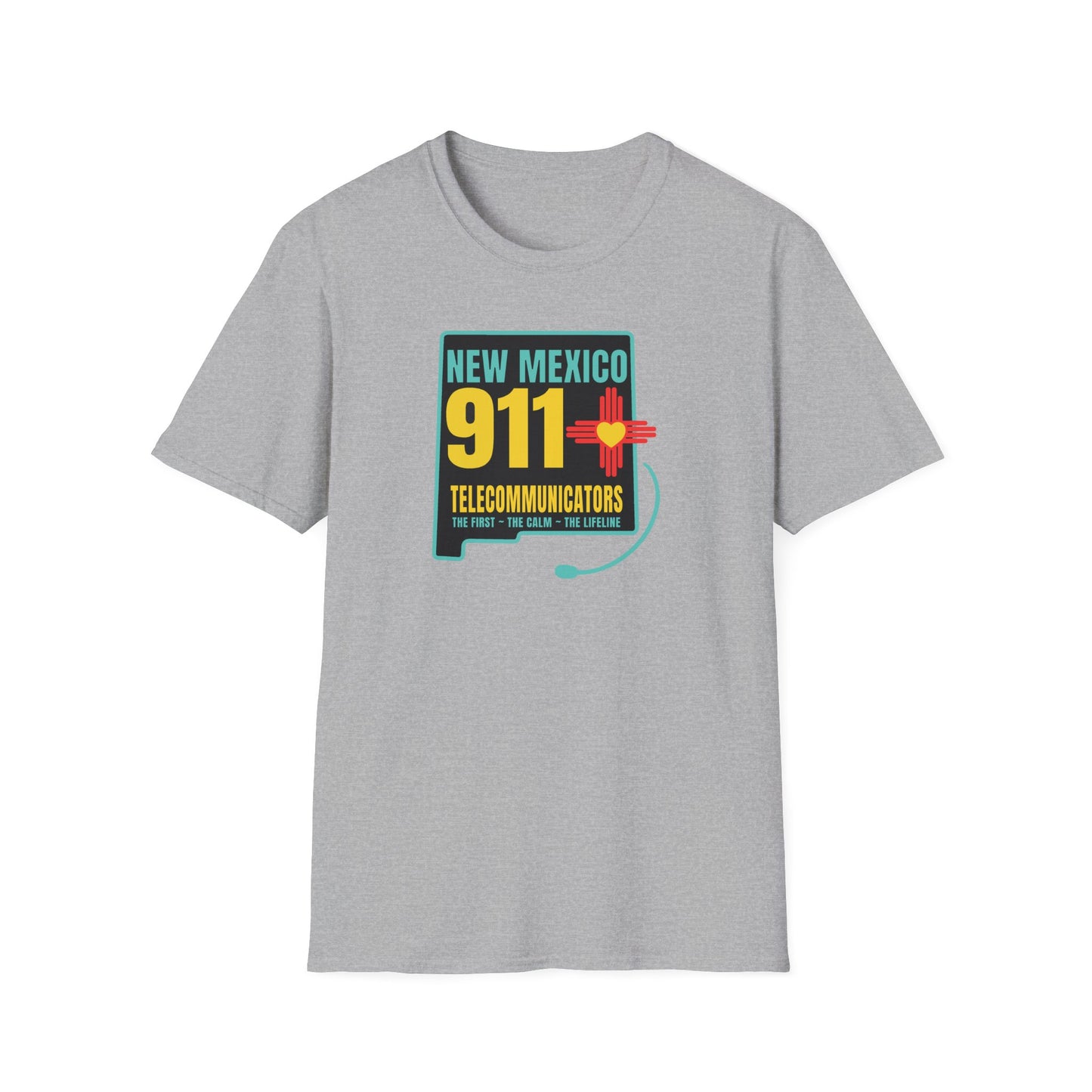 New Mexico 911 Telecommunicators Unisex Softstyle T-Shirt