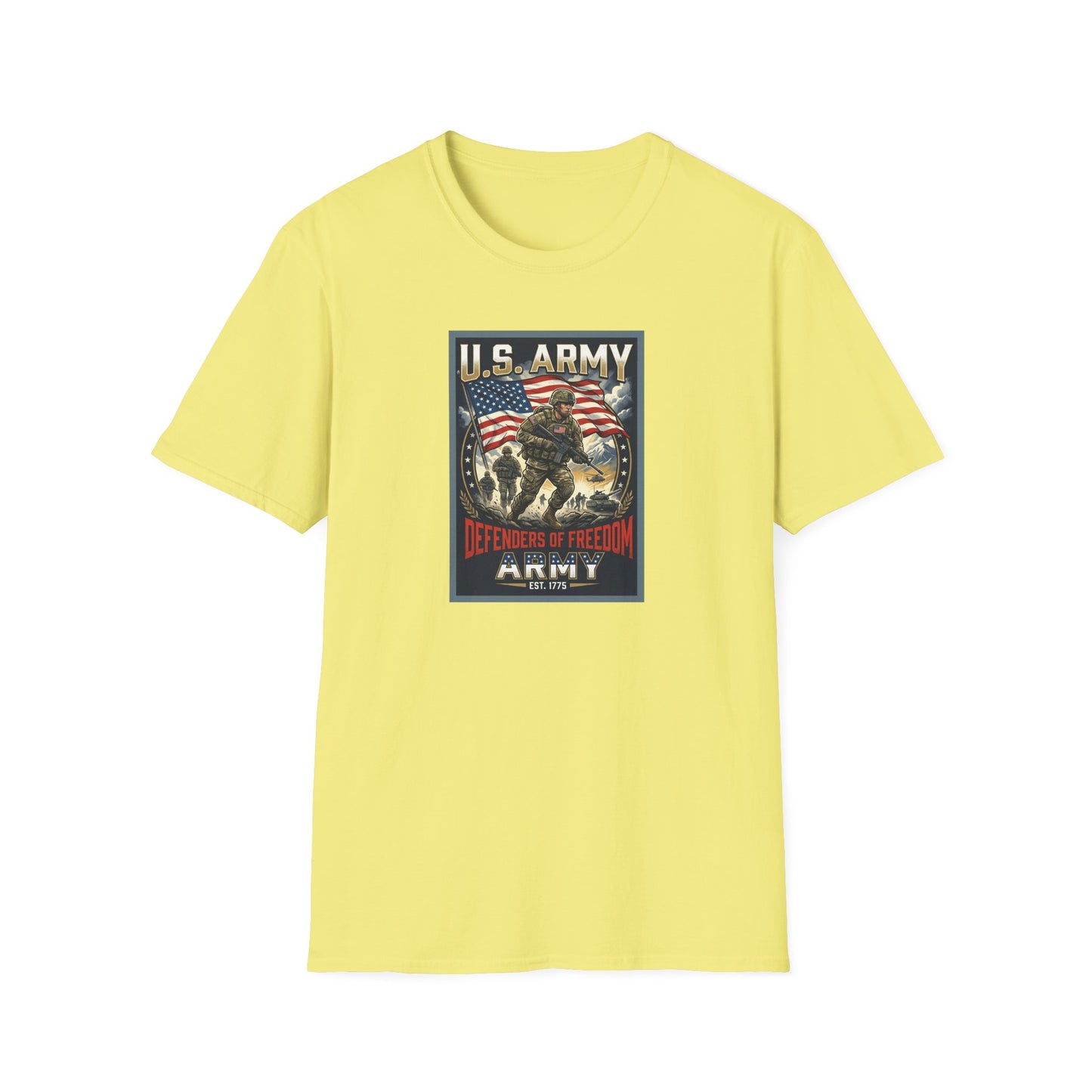 U.S. Army Defenders of Freedom Unisex Softstyle T-Shirt