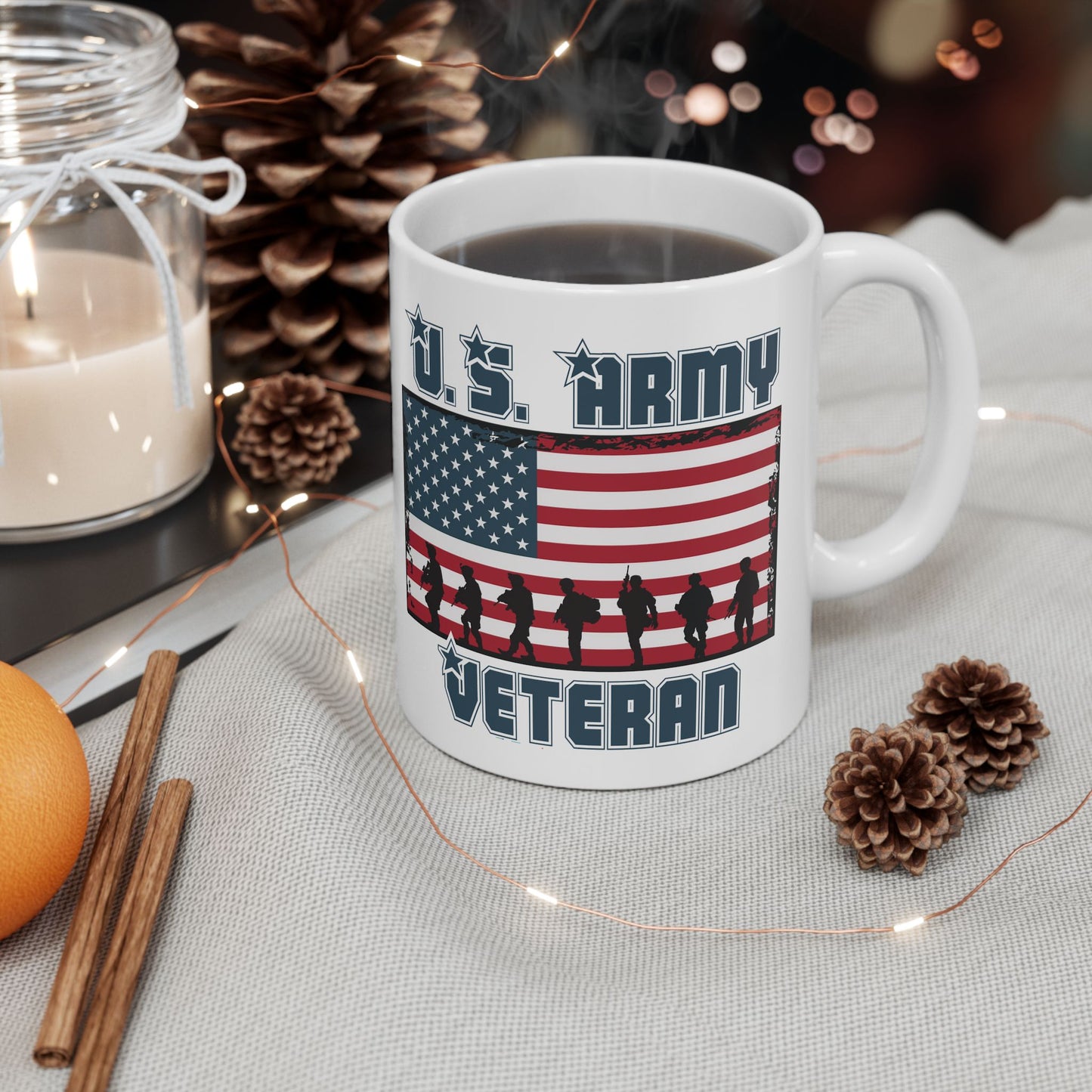 U.S. Army Veteran Ceramic Mug (11oz, 15oz)