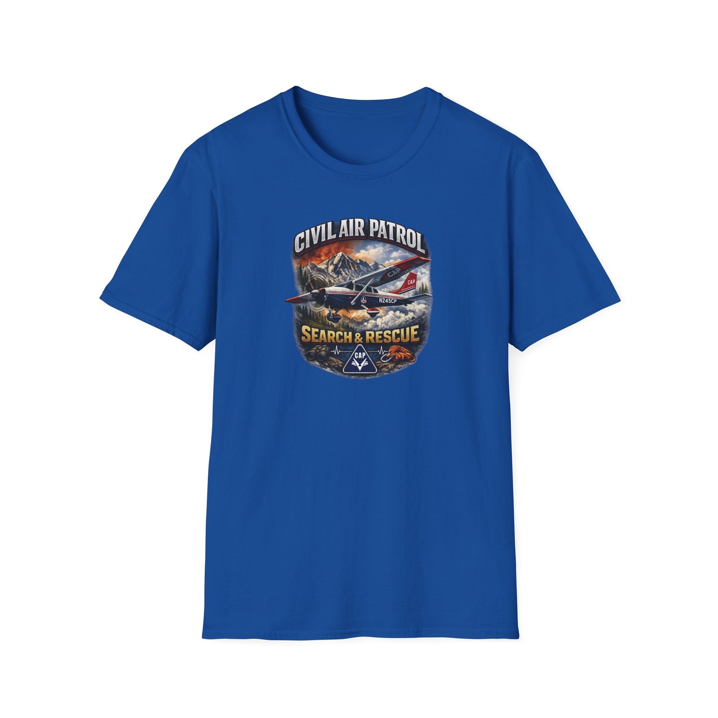Civil Air Patrol: Search & Rescue Unisex Softstyle T-Shirt
