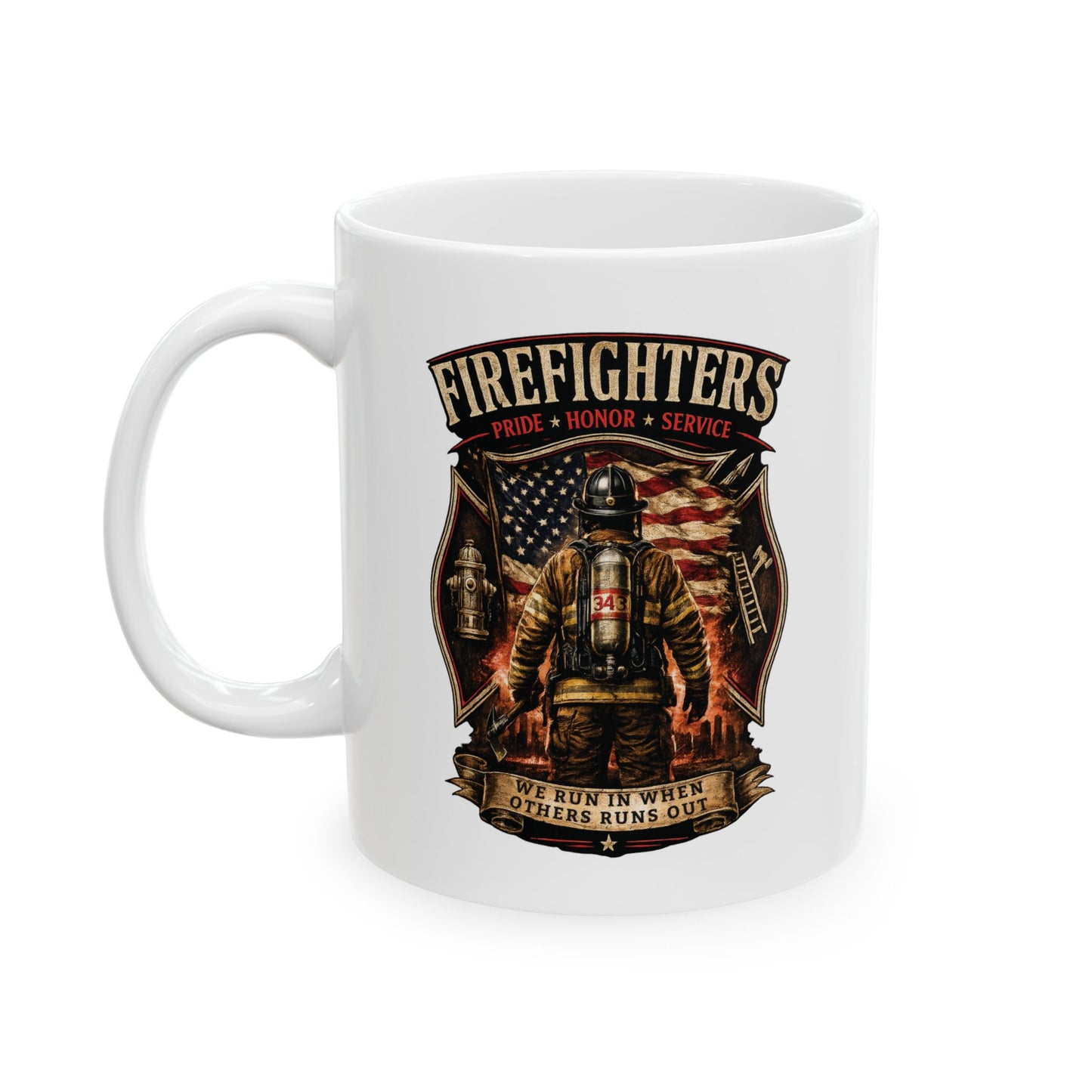 Firefighters Ceramic Mug