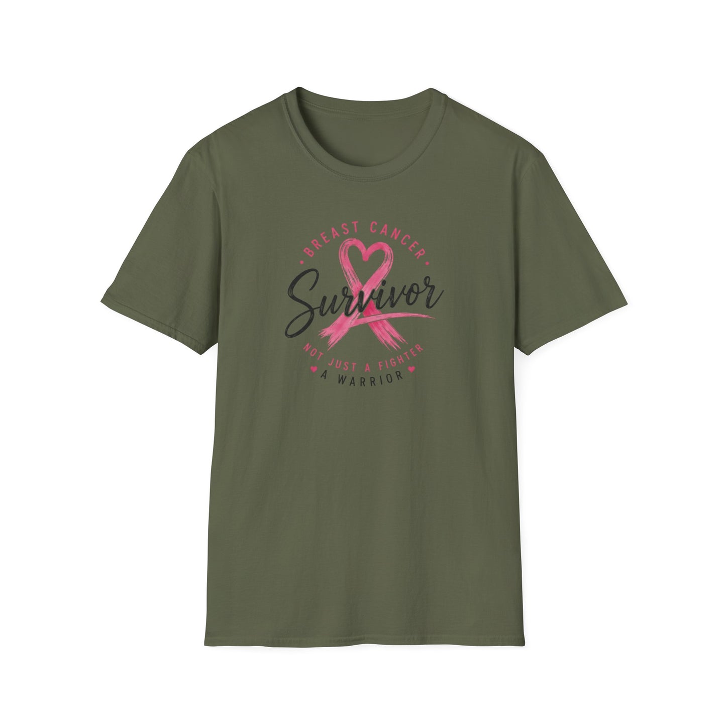 Breast Cancer Survivor - Warrior Unisex Softstyle T-Shirt