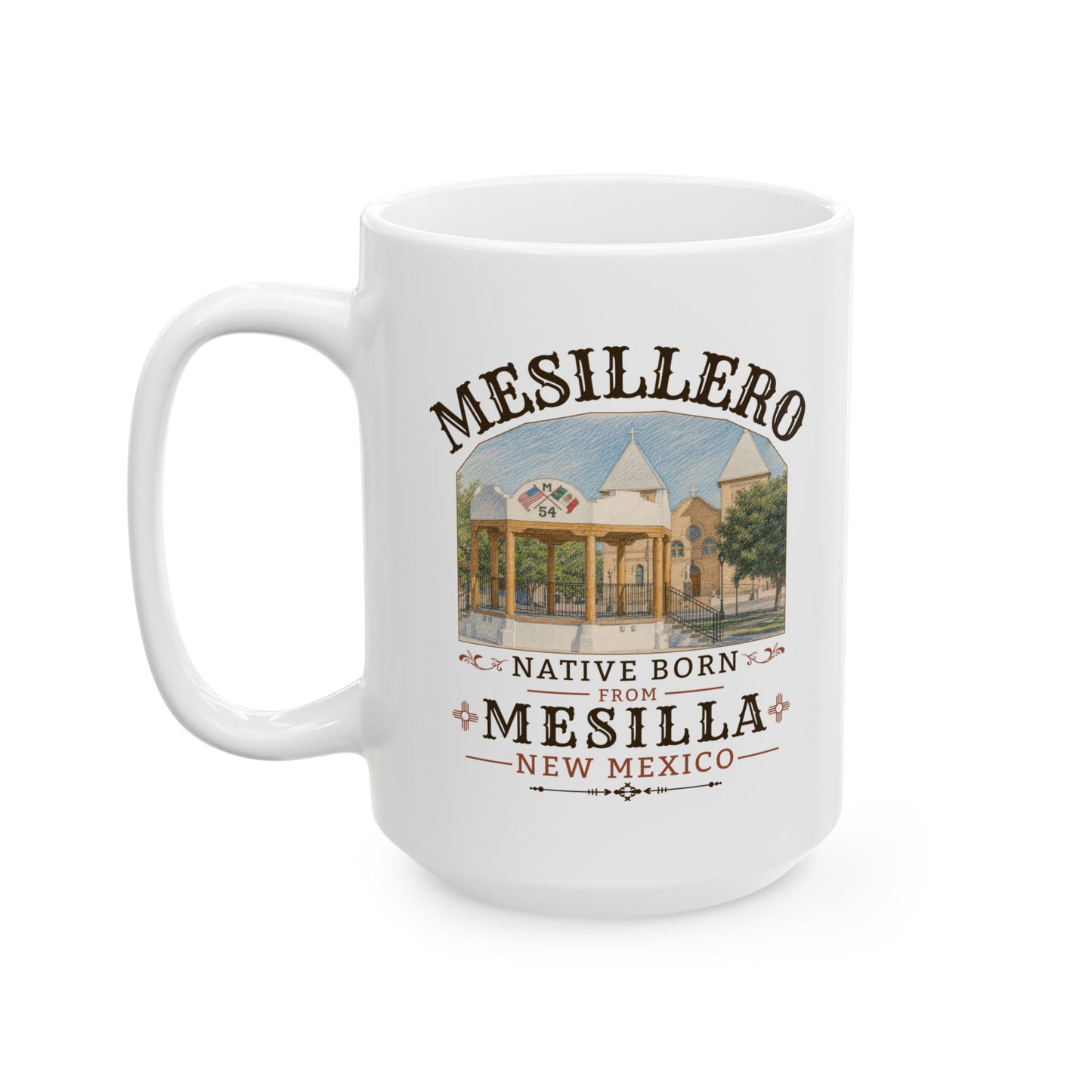 Mesillero Ceramic Mug (11oz, 15oz)