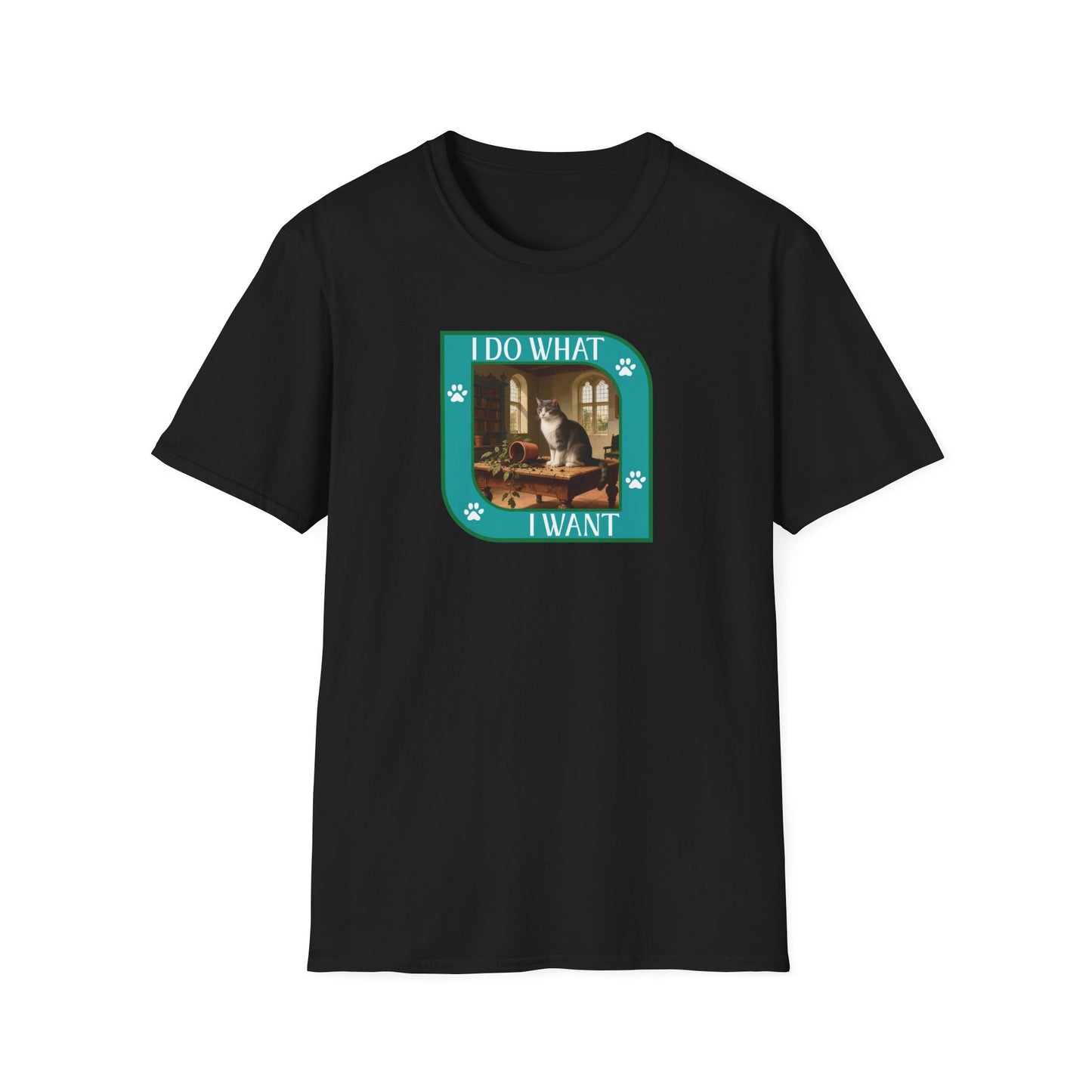 I Do What I Want Unisex Softstyle T-Shirt