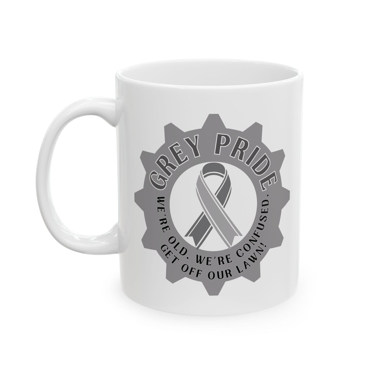 Grey Pride Ceramic Mug (11oz, 15oz)