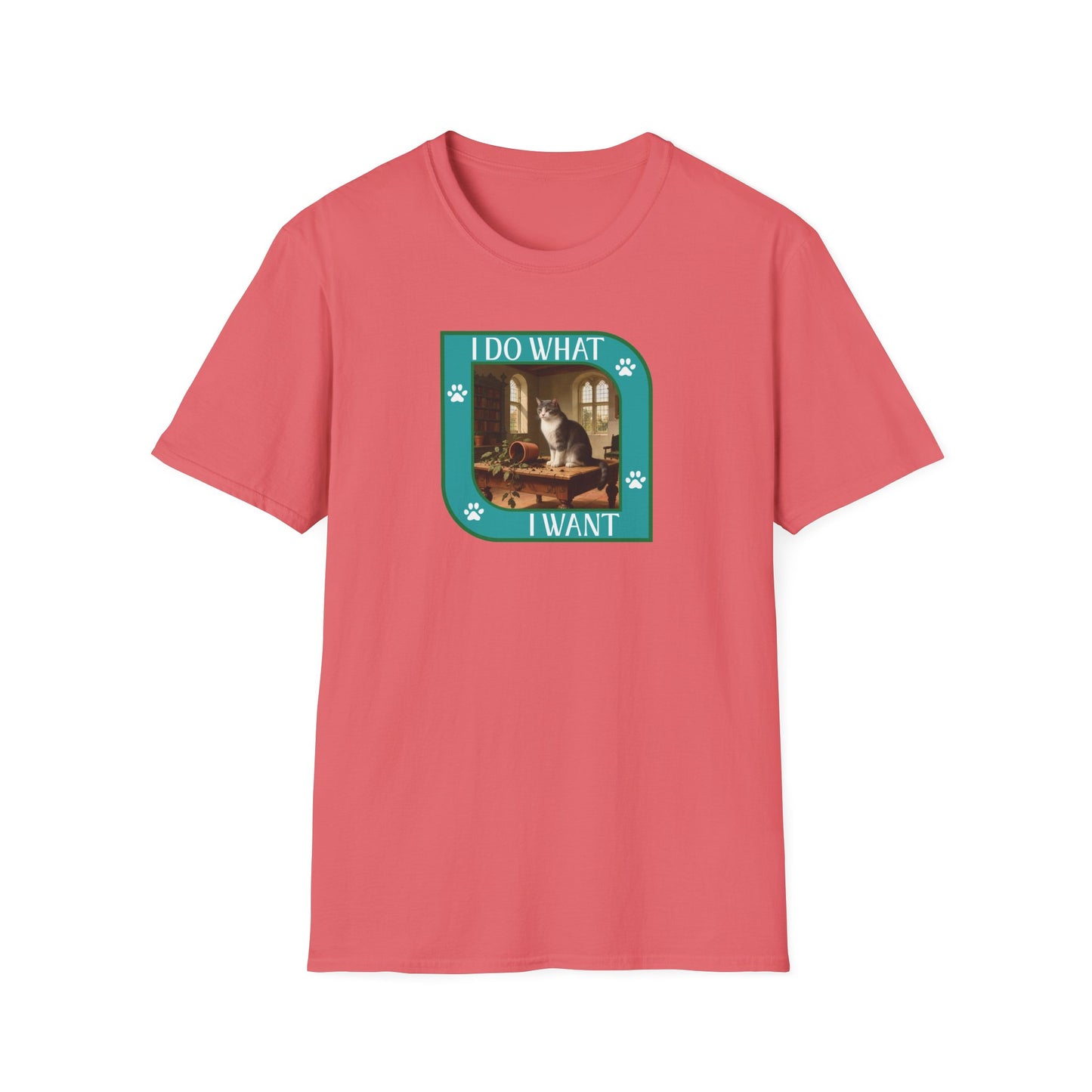 I Do What I Want Unisex Softstyle T-Shirt