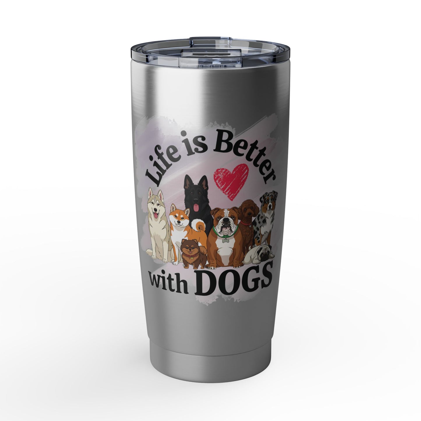 Life is Better with Dogs Vagabond 20oz Tumbler