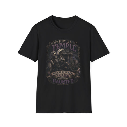 Body a Temple - Male Unisex Softstyle T-Shirt