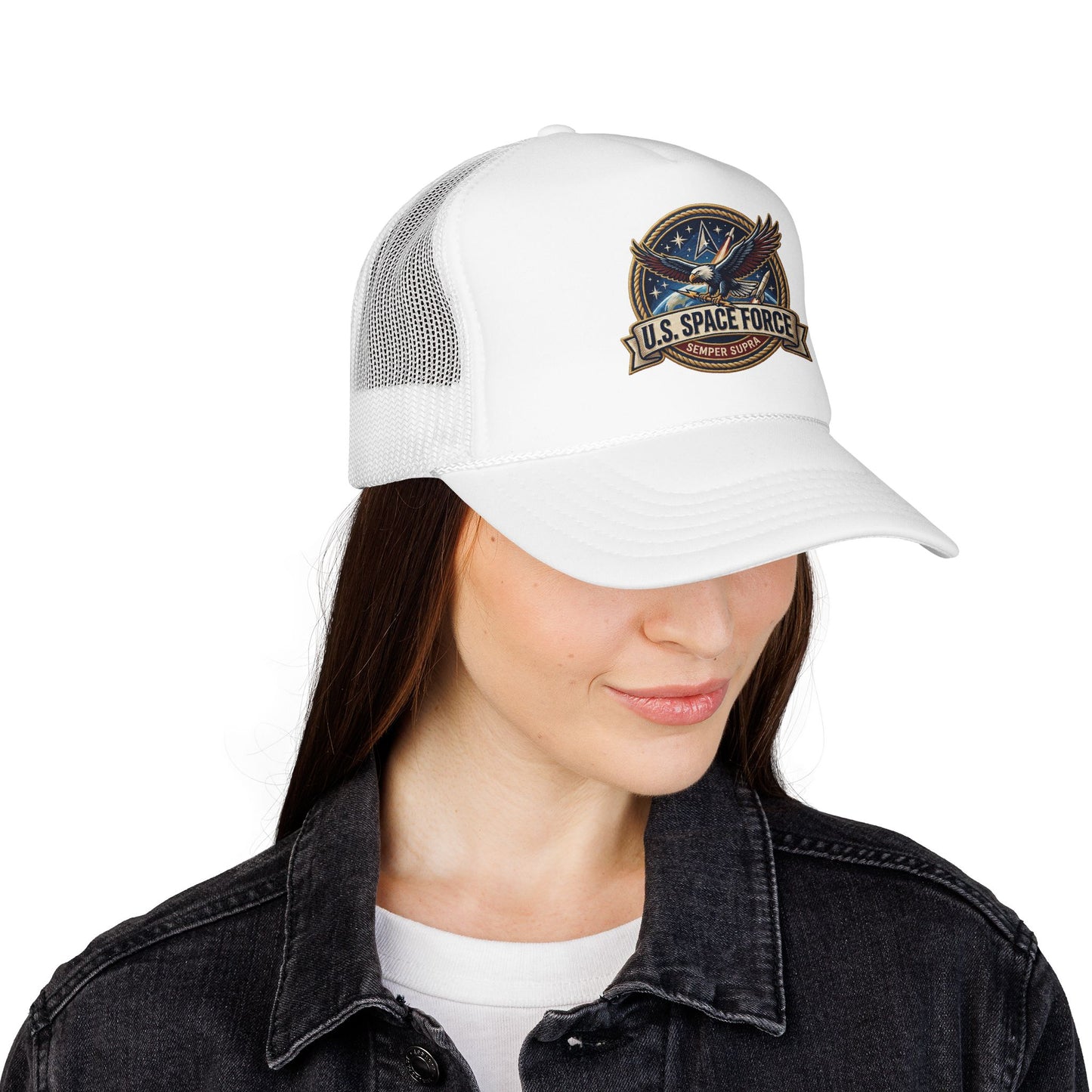 U.S. Space Force Patriotic Trucker Hat