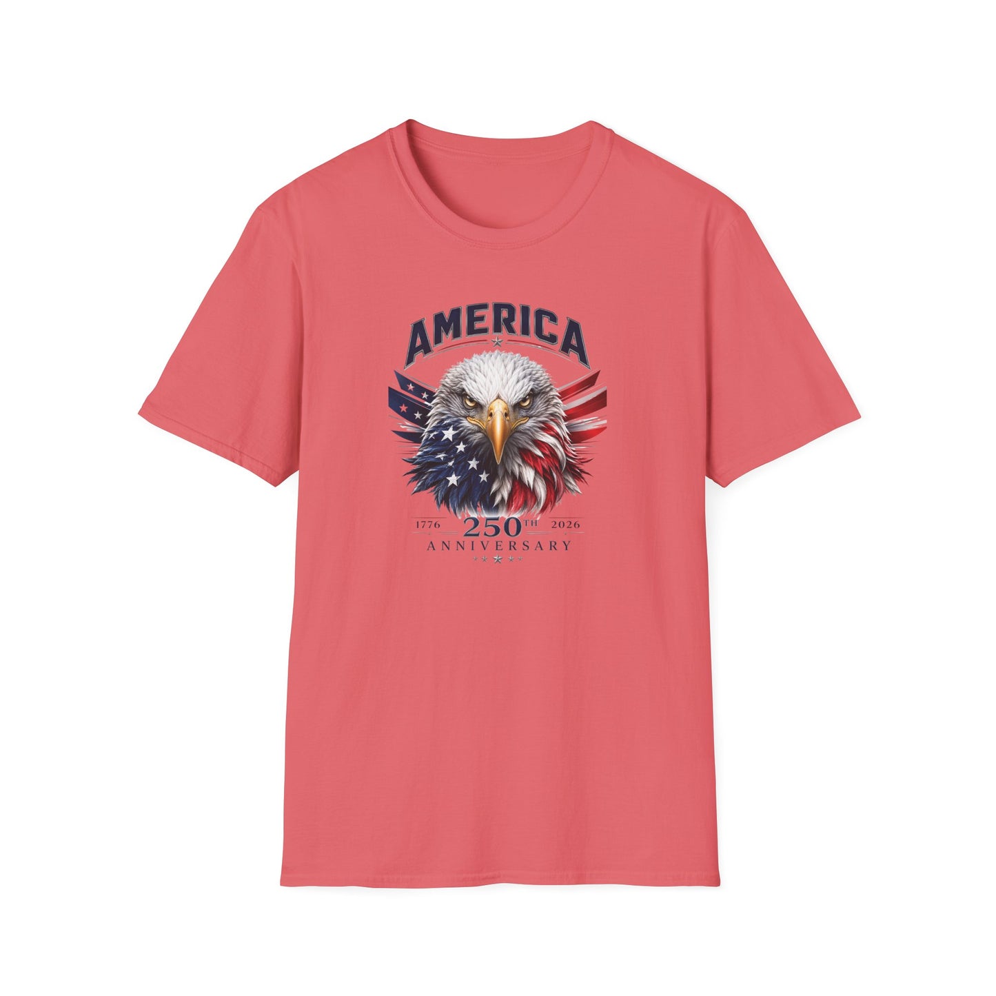 America 250: American Eagle Unisex Softstyle T-Shirt
