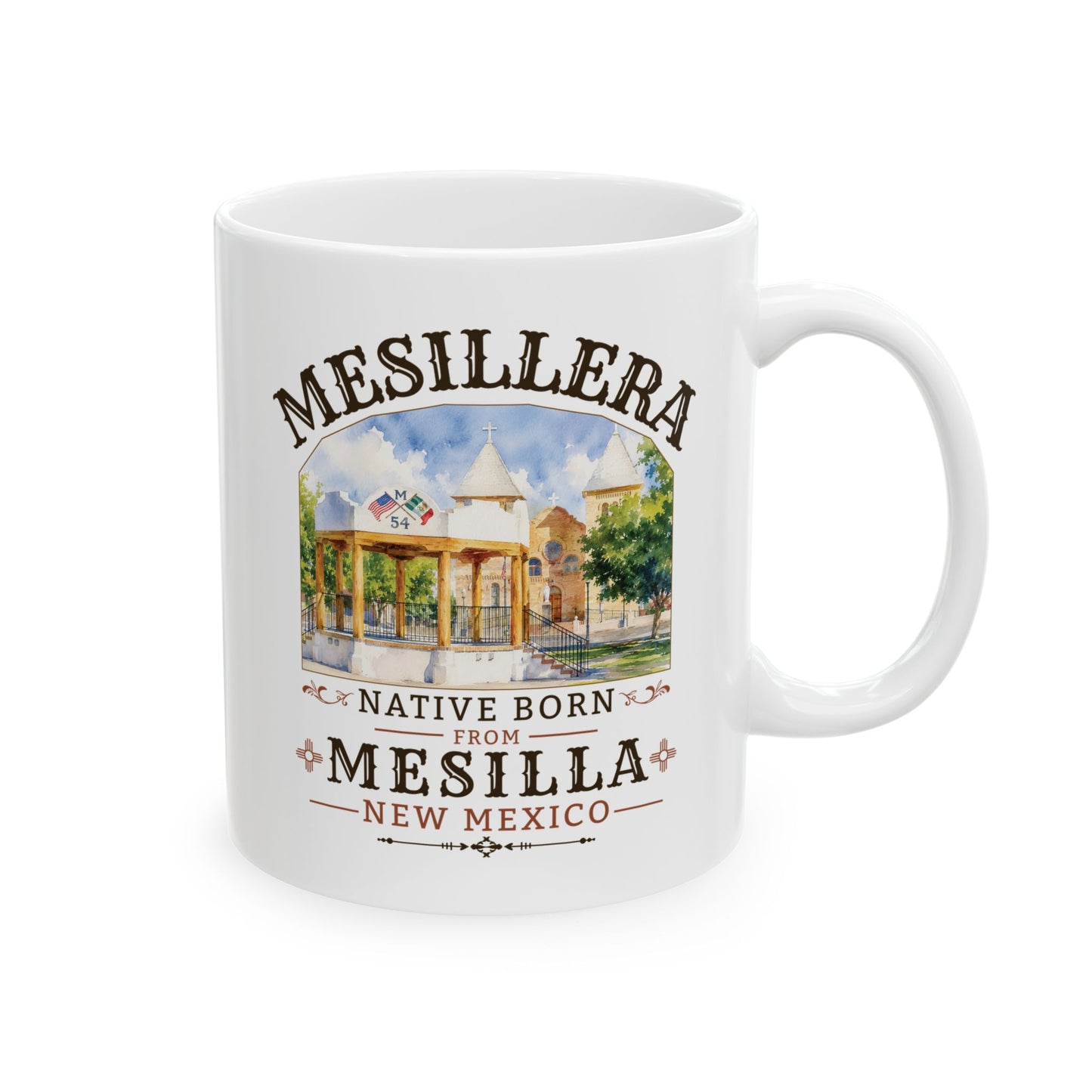 Mesillera Ceramic Mug (11oz, 15oz)