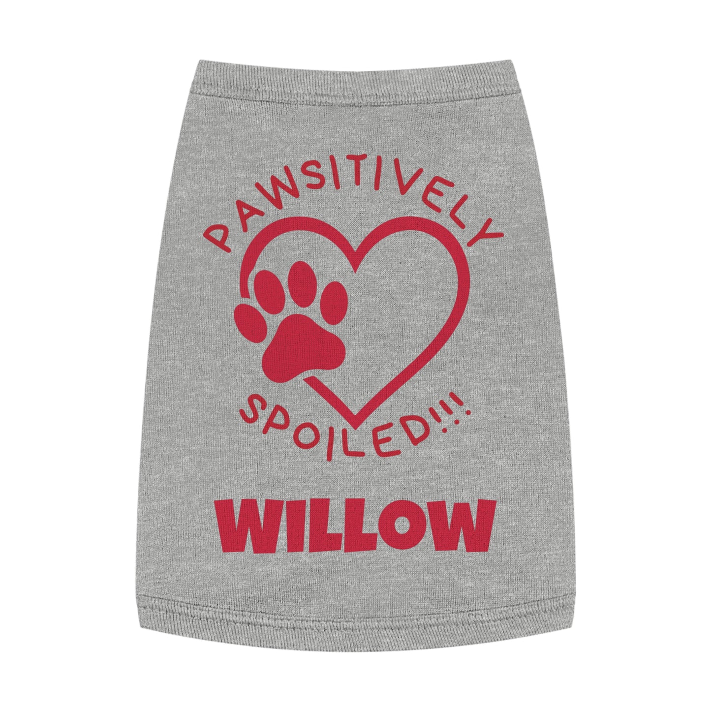 Pawsitively Spoiled PERSONALIZED Pet Tank Top