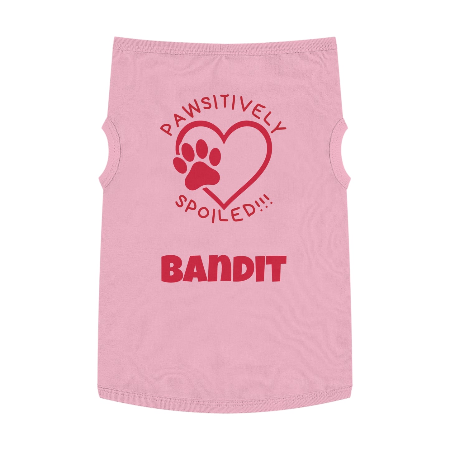 Pawsitively Spoiled PERSONALIZED Pet Tank Top