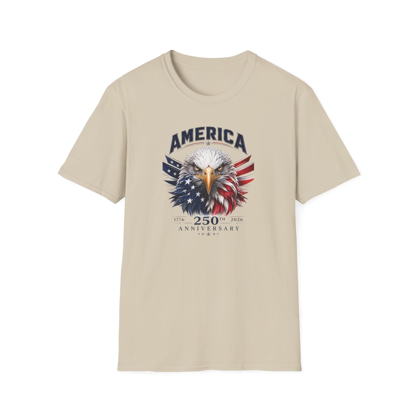 America 250: American Eagle Unisex Softstyle T-Shirt