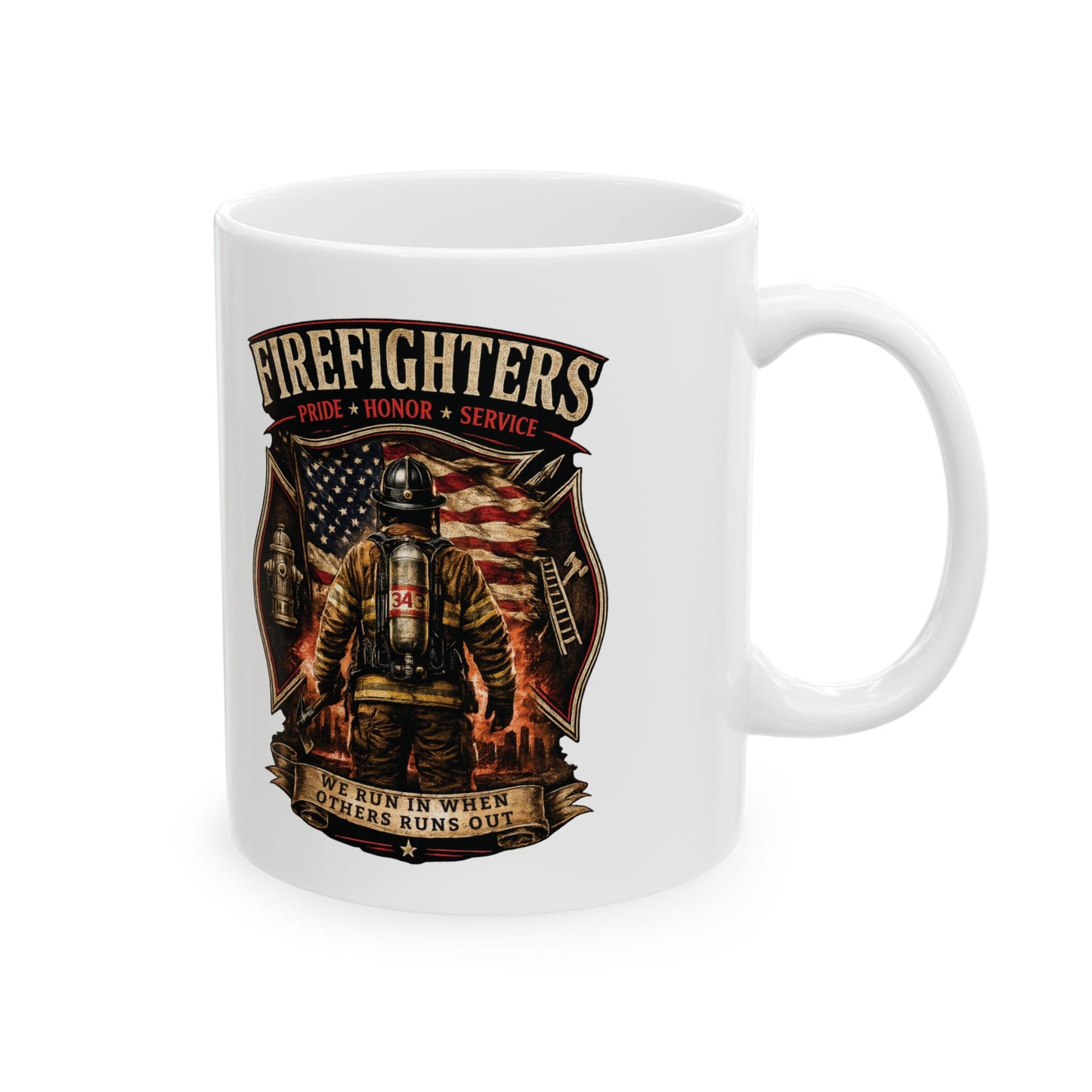 Firefighters Ceramic Mug