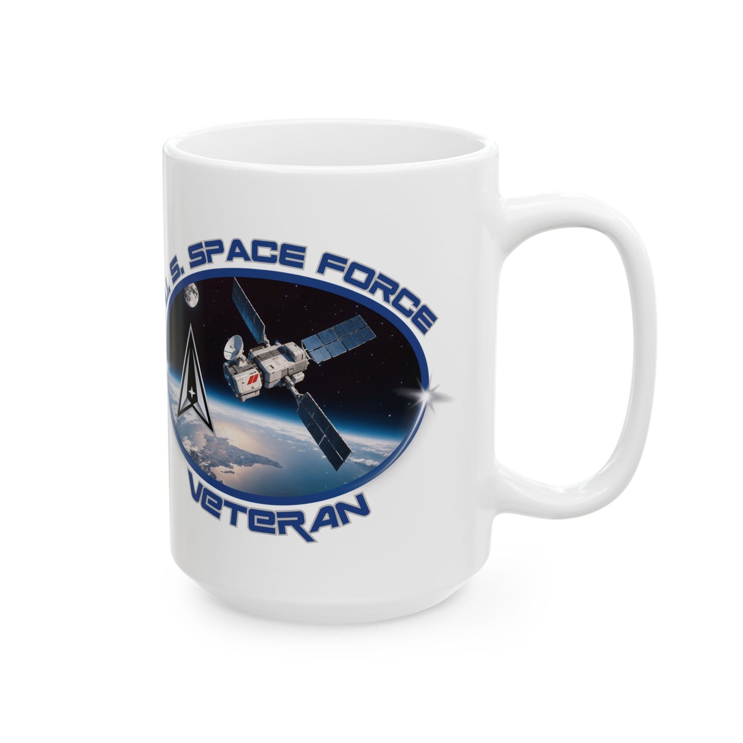 U.S. Space Force Veteran Ceramic Mug (11oz, 15oz)