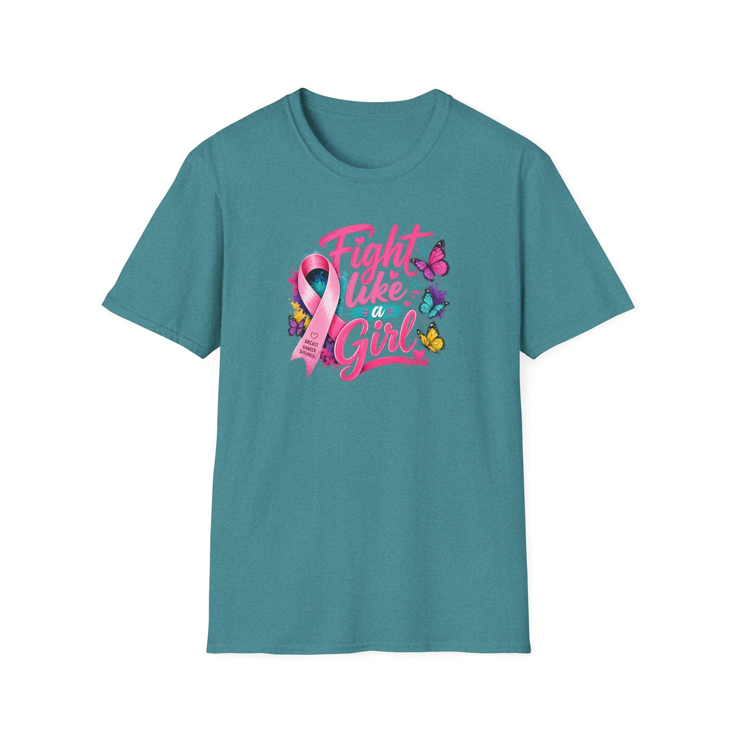 Fight Like a Girl Unisex Softstyle T-Shirt