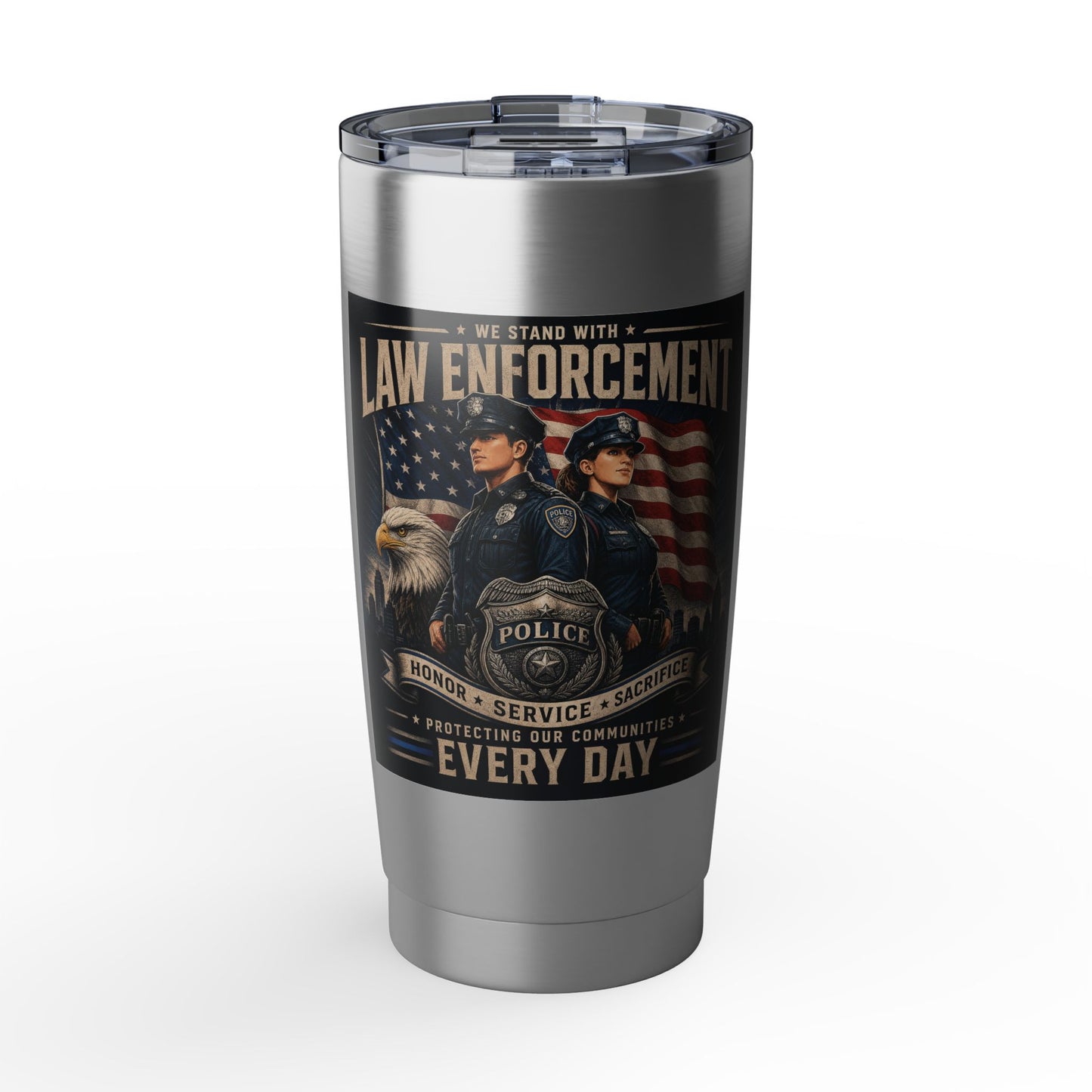 Support Law Enforcement Vagabond 20oz Tumbler