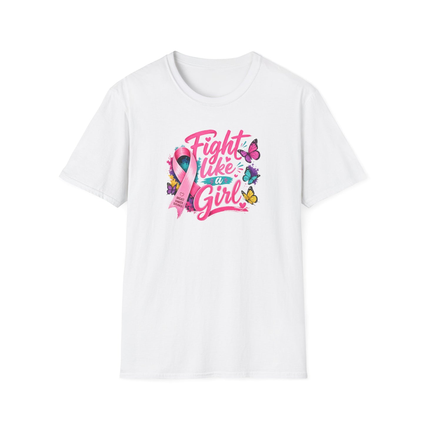 Fight Like a Girl Unisex Softstyle T-Shirt