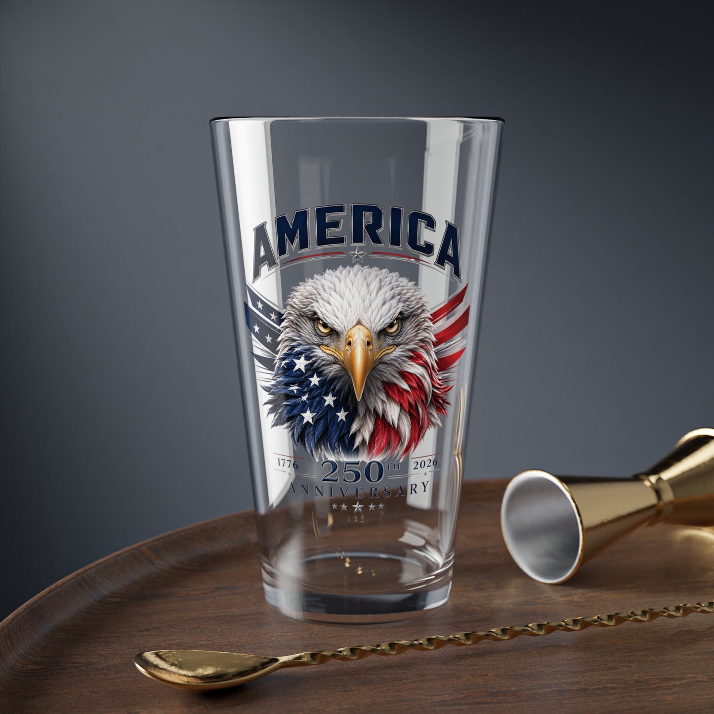America 250 Mixing Glass, 16oz
