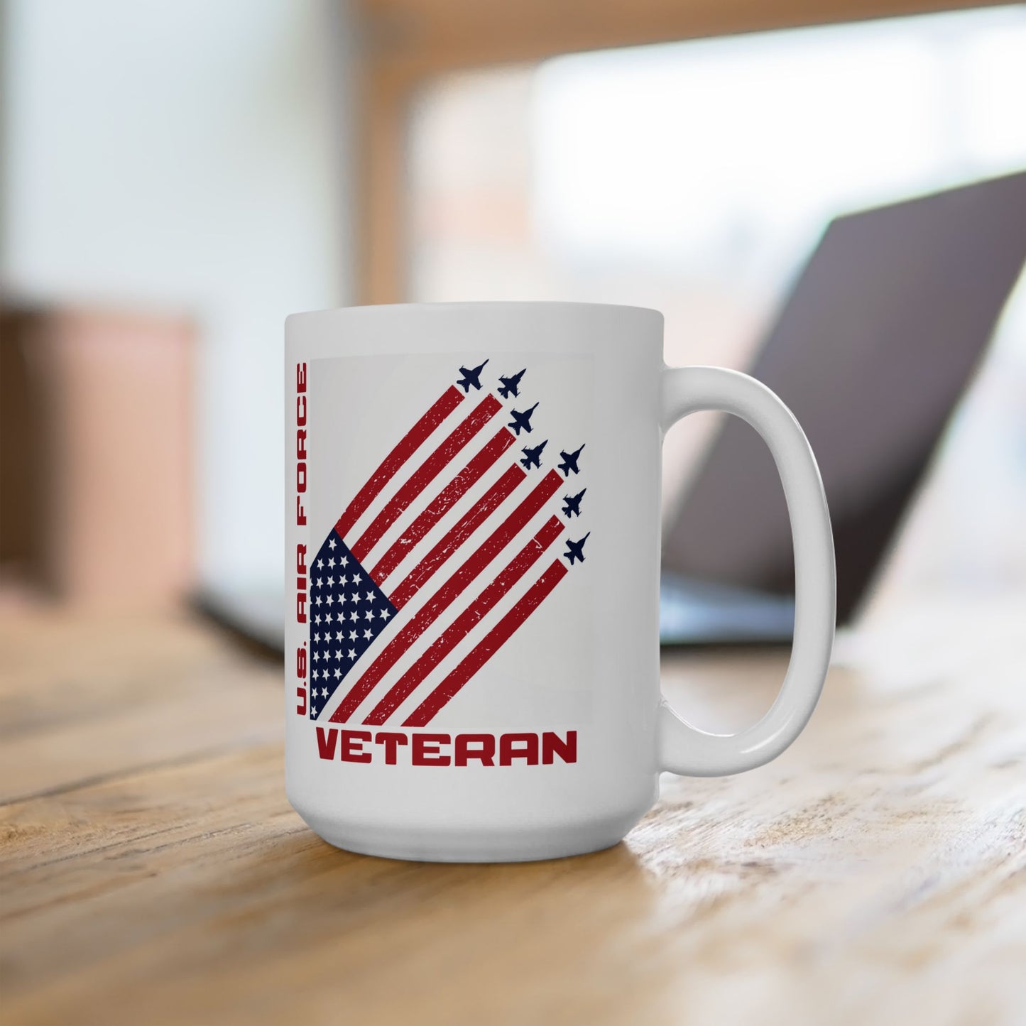 U.S. Air Force Veteran Ceramic Mug (11oz, 15oz)