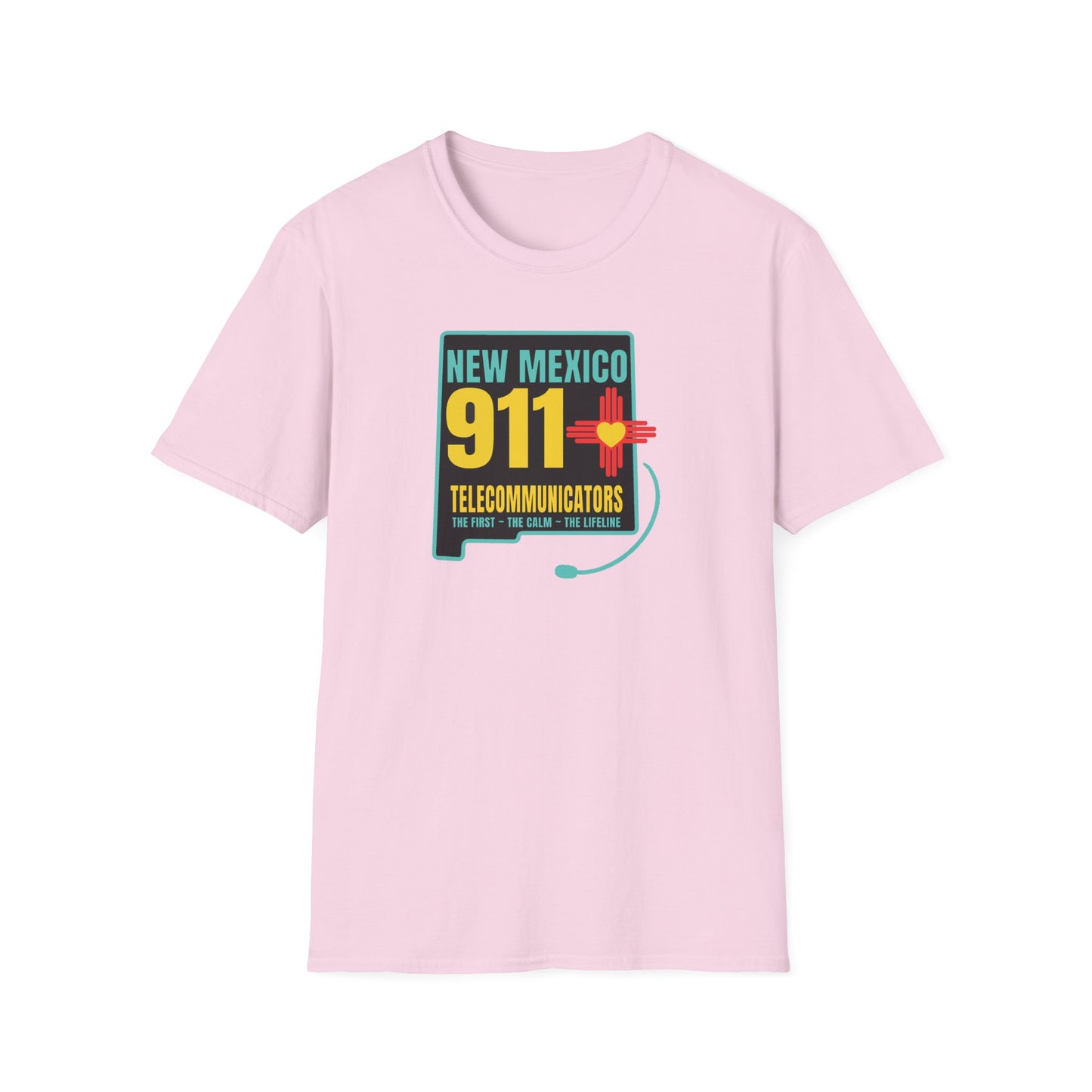 New Mexico 911 Telecommunicators Unisex Softstyle T-Shirt