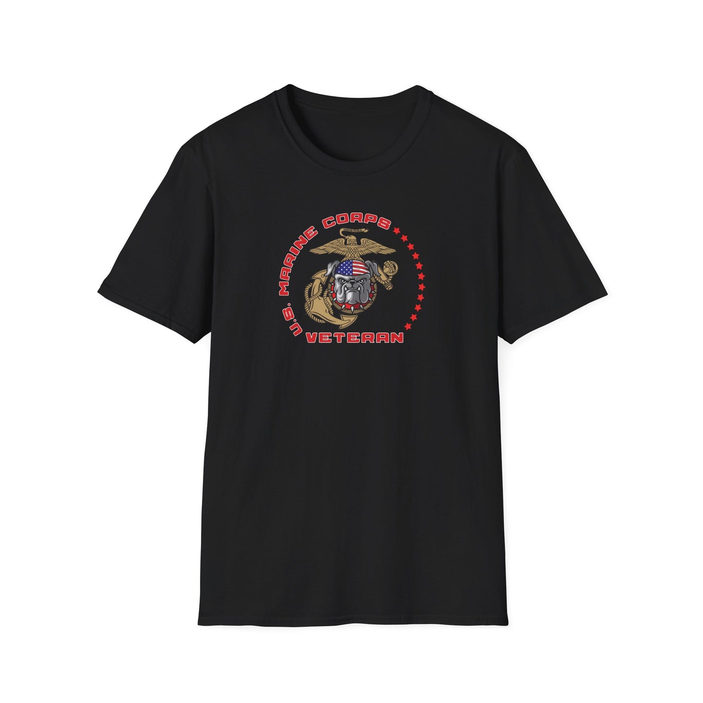 U.S. Marine Corps Veteran Unisex Softstyle T-Shirt