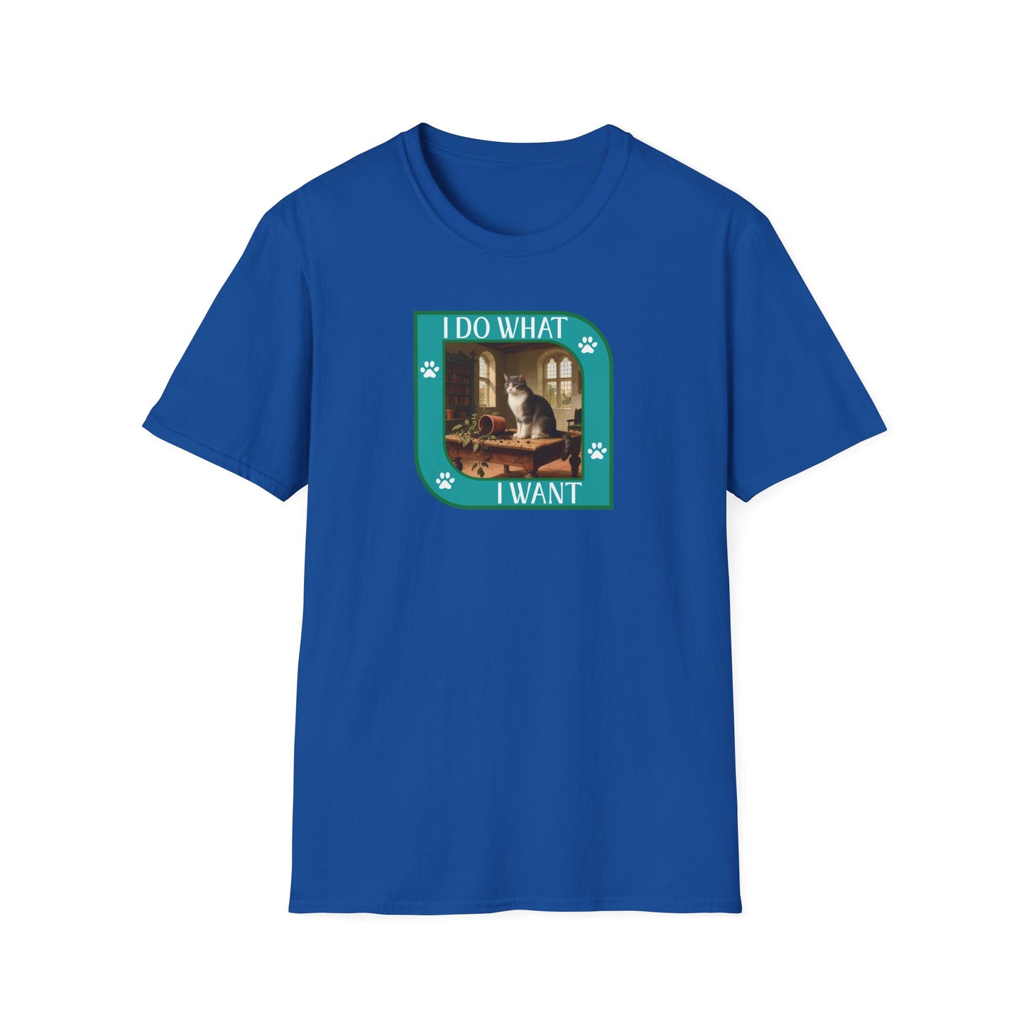 I Do What I Want Unisex Softstyle T-Shirt
