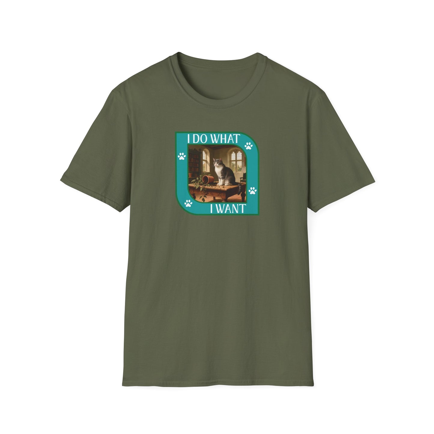 I Do What I Want Unisex Softstyle T-Shirt