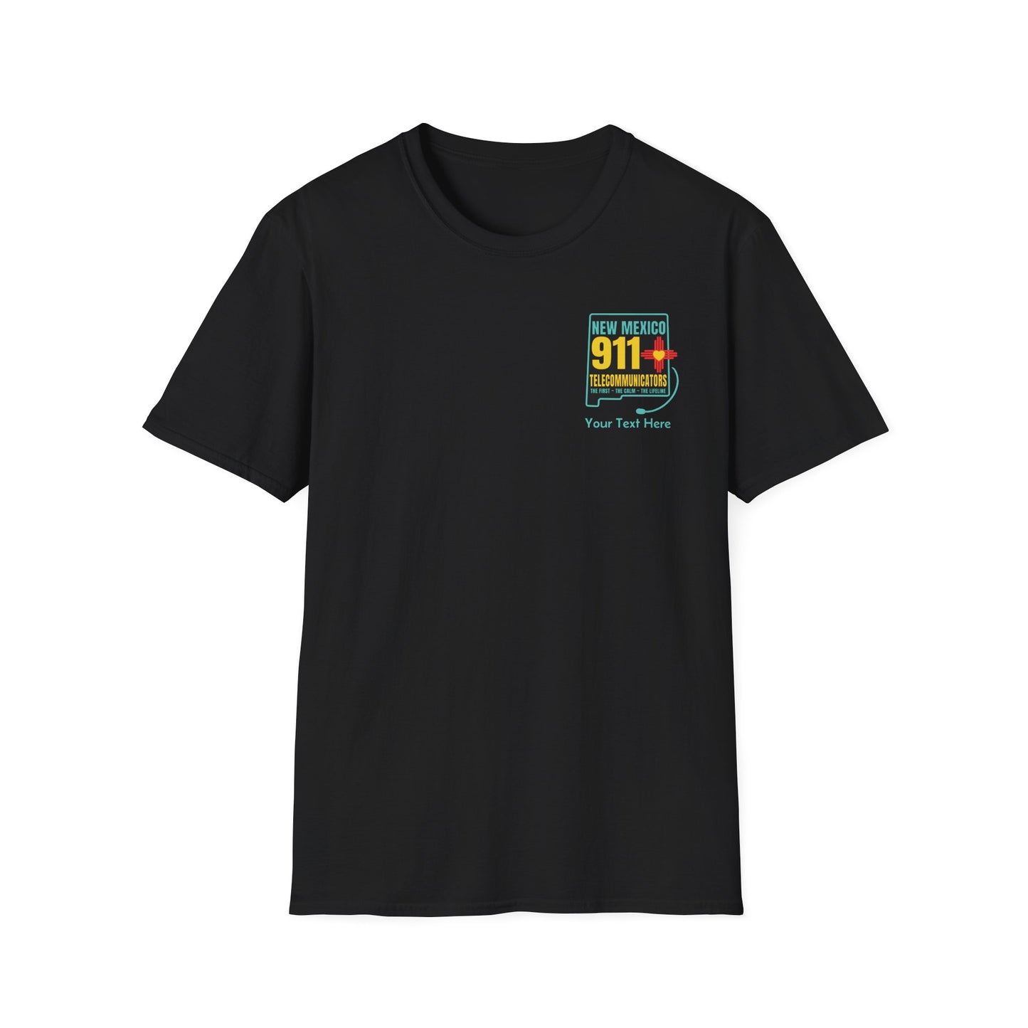 New Mexico 911 Telecommunicators Unisex Softstyle T-Shirt