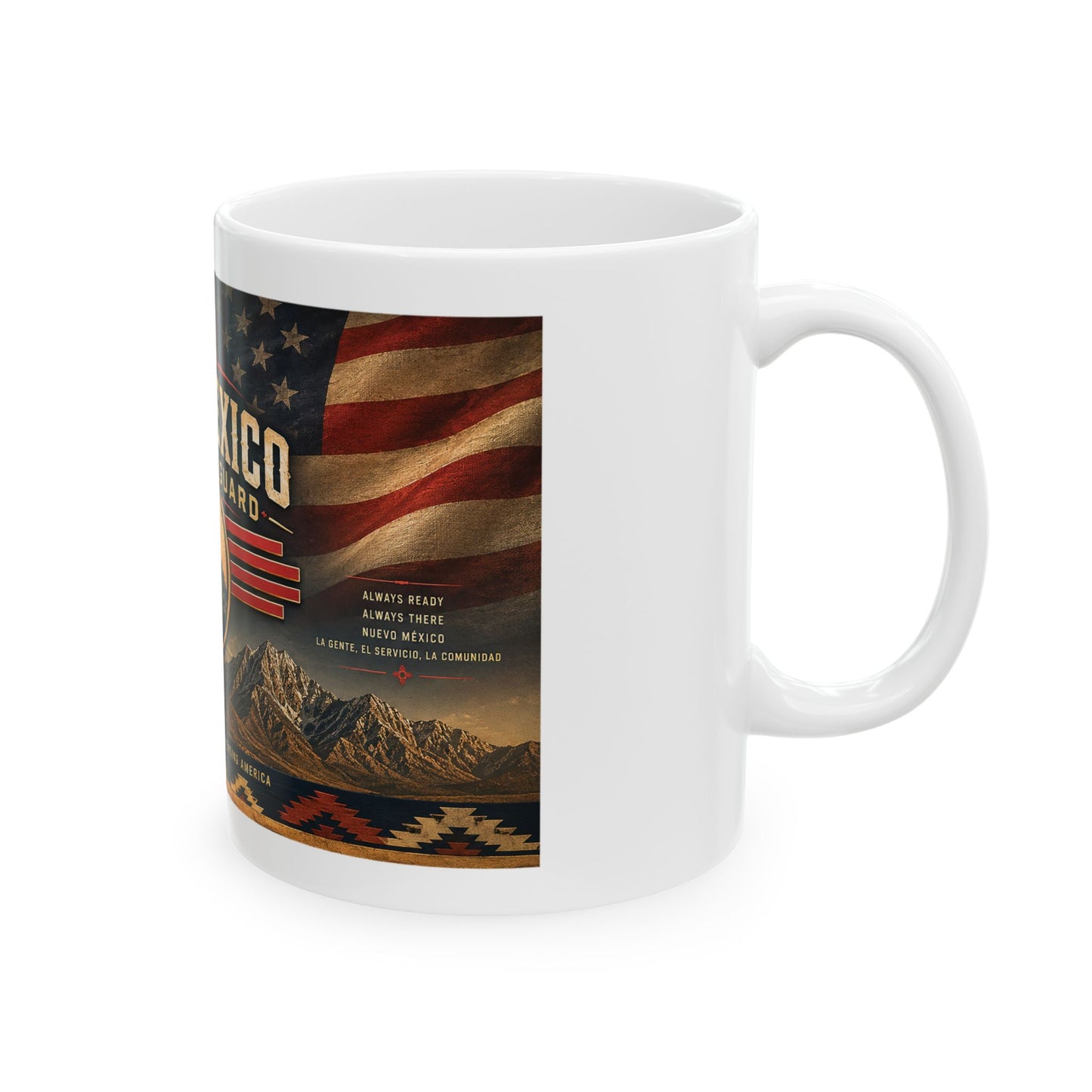 New Mexico National Guard Ceramic Mug (11oz & 15oz)