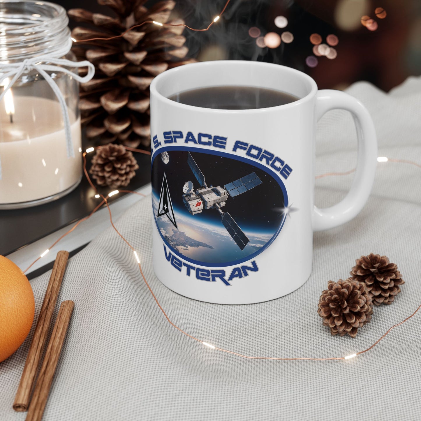 U.S. Space Force Veteran Ceramic Mug (11oz, 15oz)