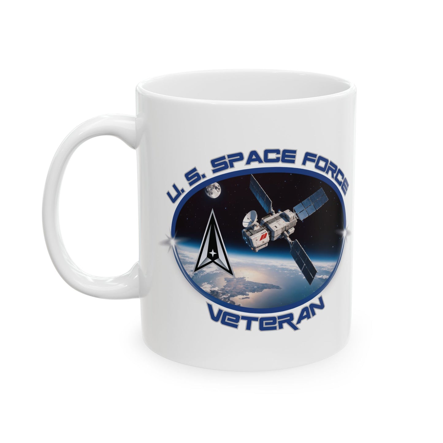 U.S. Space Force Veteran Ceramic Mug (11oz, 15oz)