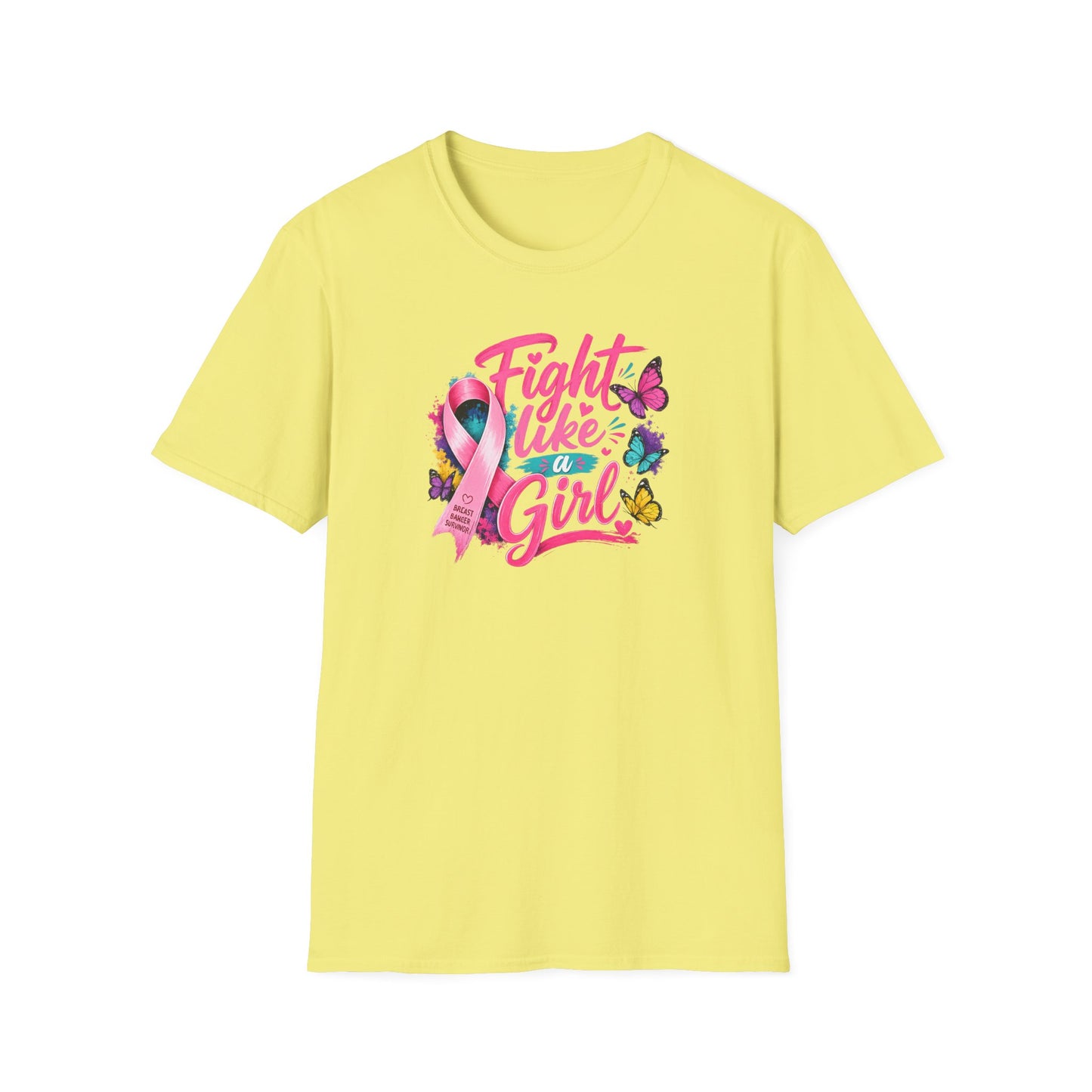 Fight Like a Girl Unisex Softstyle T-Shirt