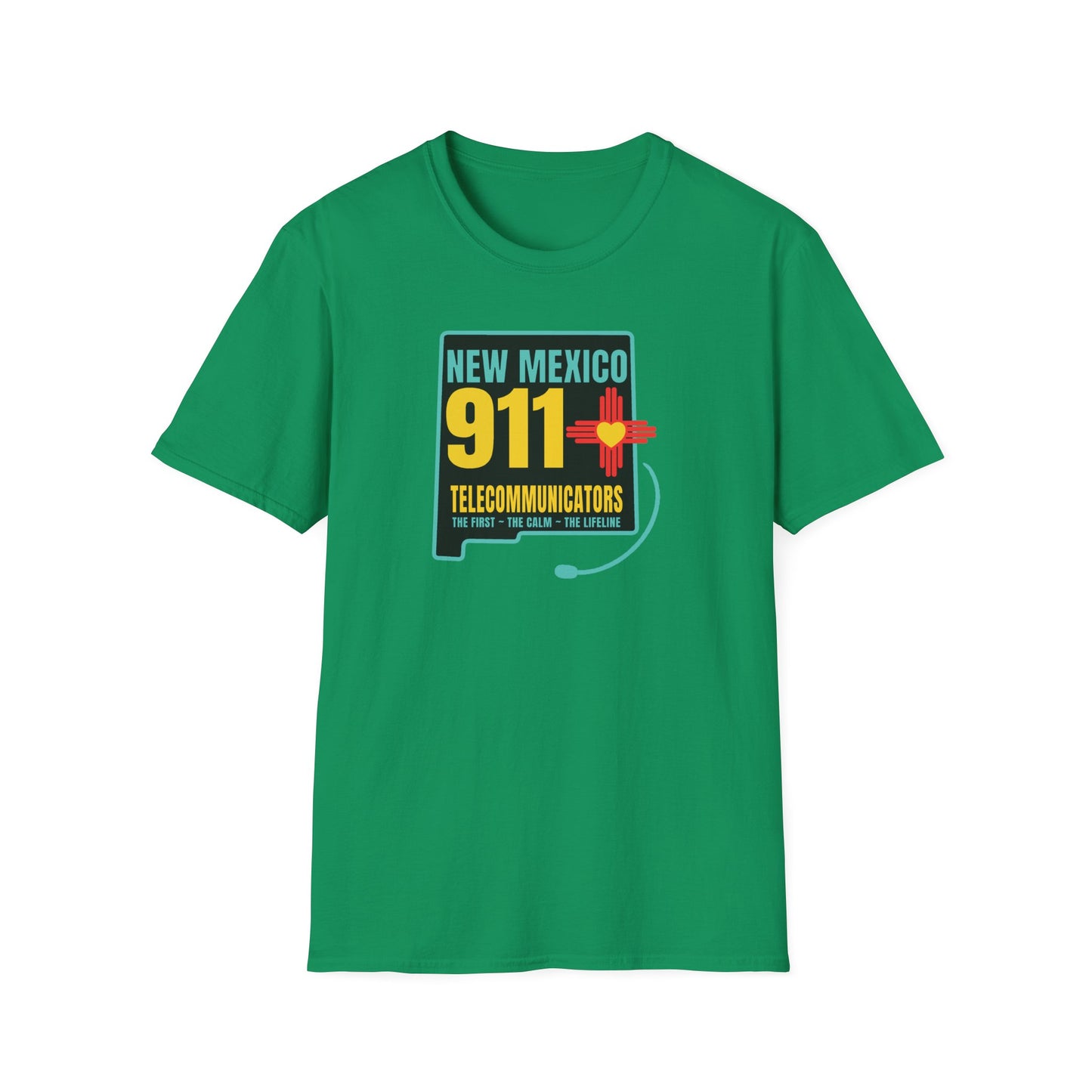 New Mexico 911 Telecommunicators Unisex Softstyle T-Shirt