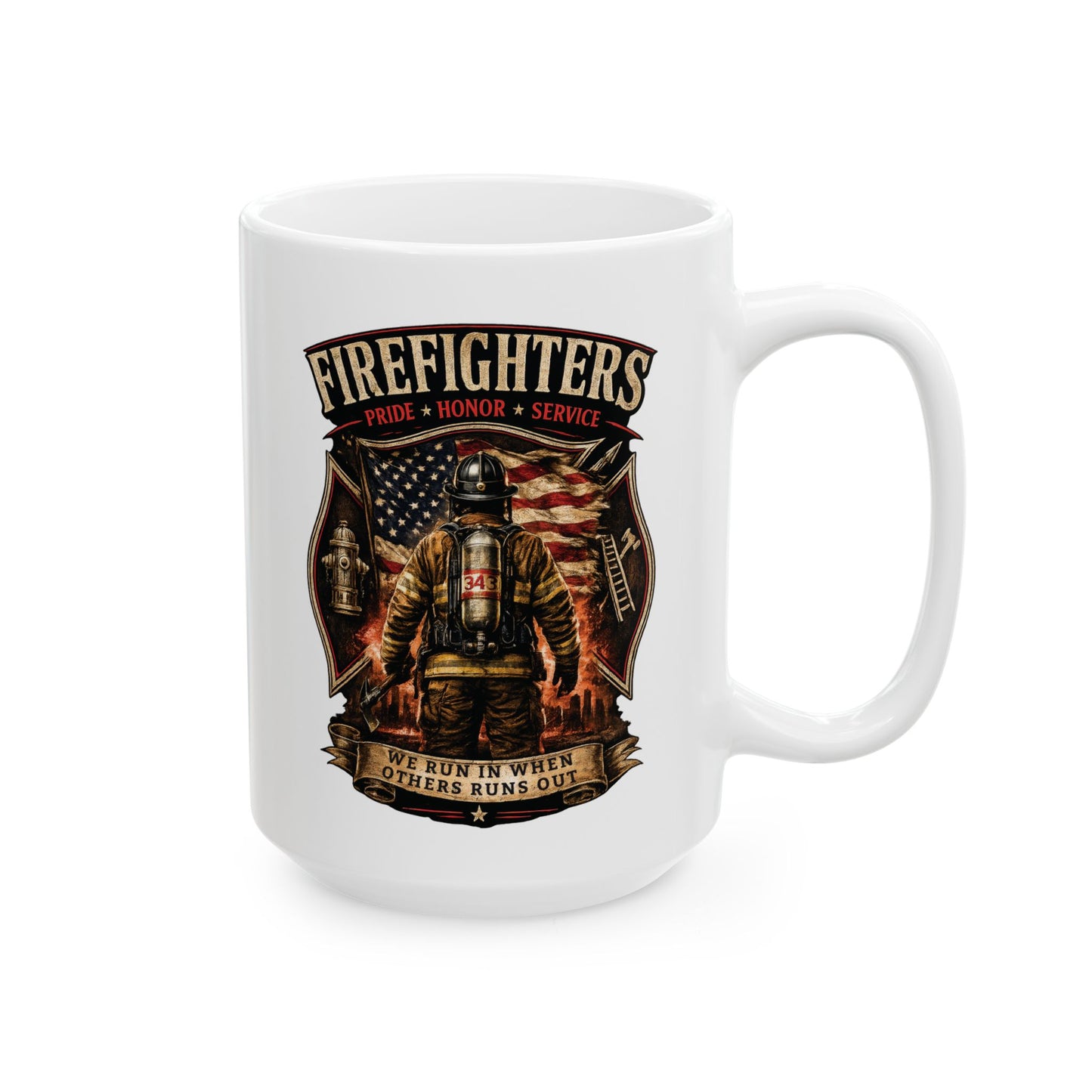 Firefighters Ceramic Mug