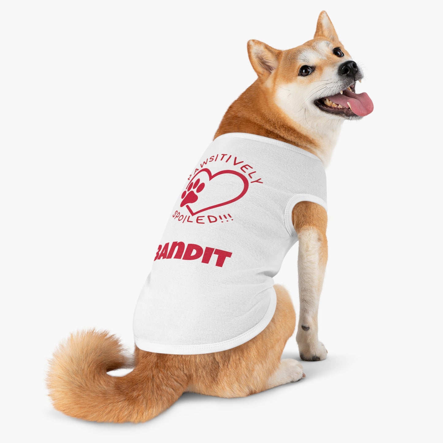 Pawsitively Spoiled PERSONALIZED Pet Tank Top