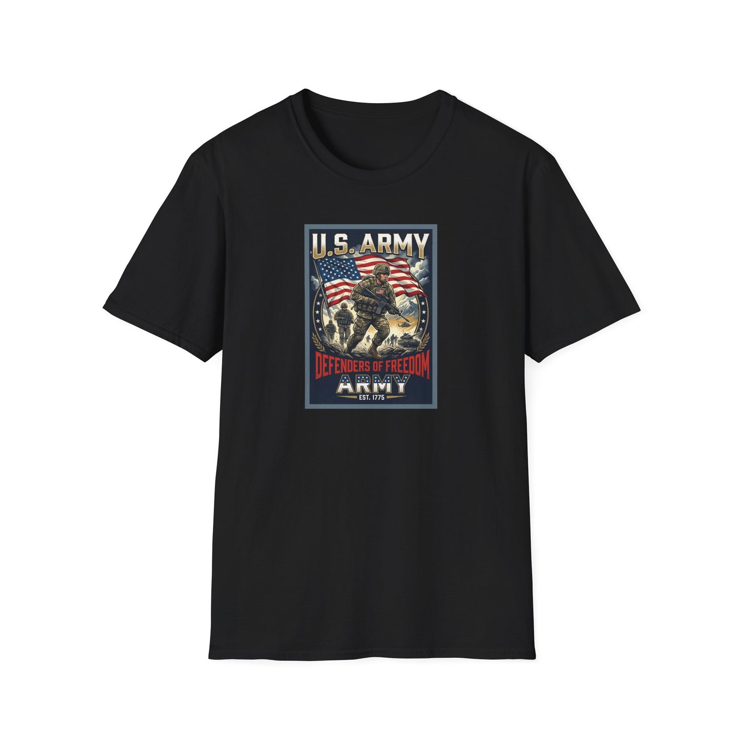 U.S. Army Defenders of Freedom Unisex Softstyle T-Shirt