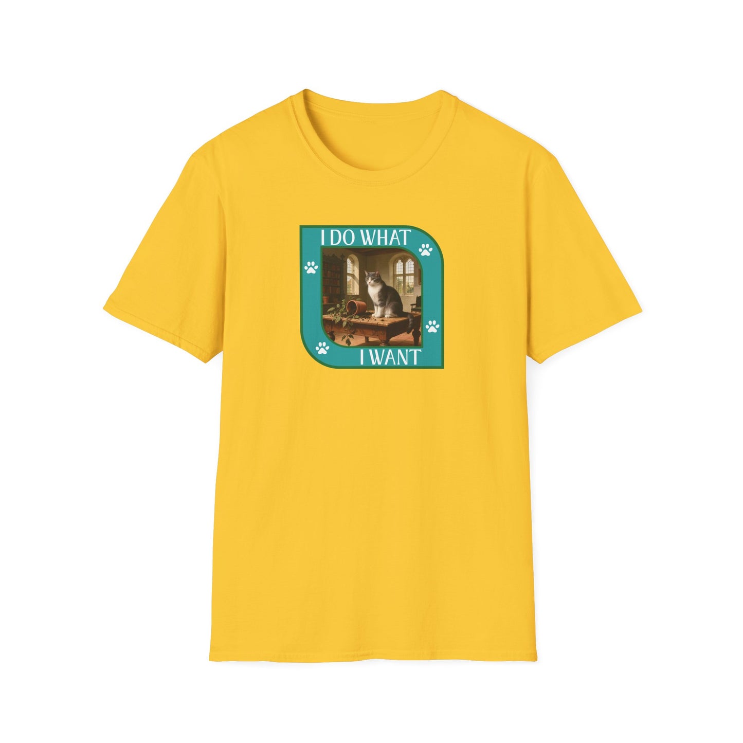 I Do What I Want Unisex Softstyle T-Shirt