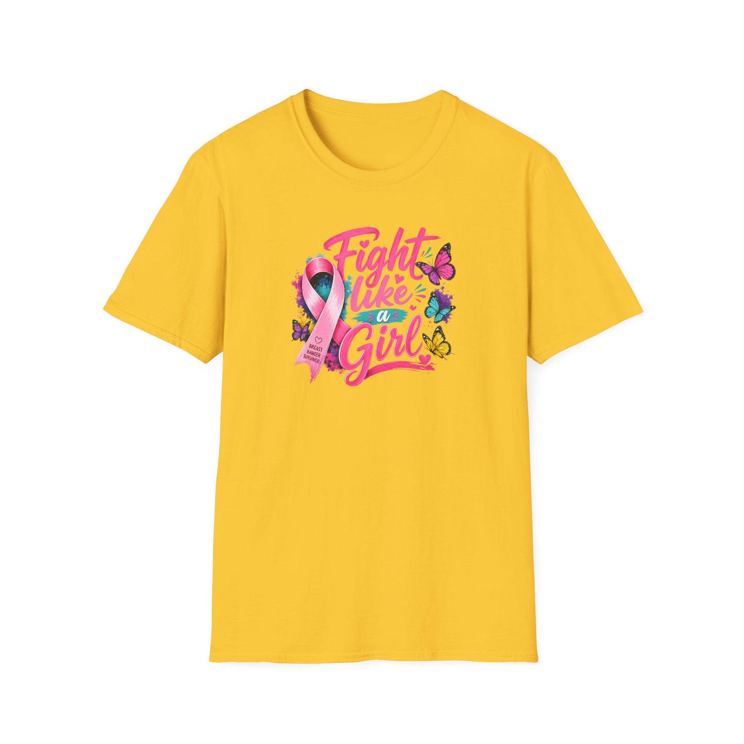 Fight Like a Girl Unisex Softstyle T-Shirt